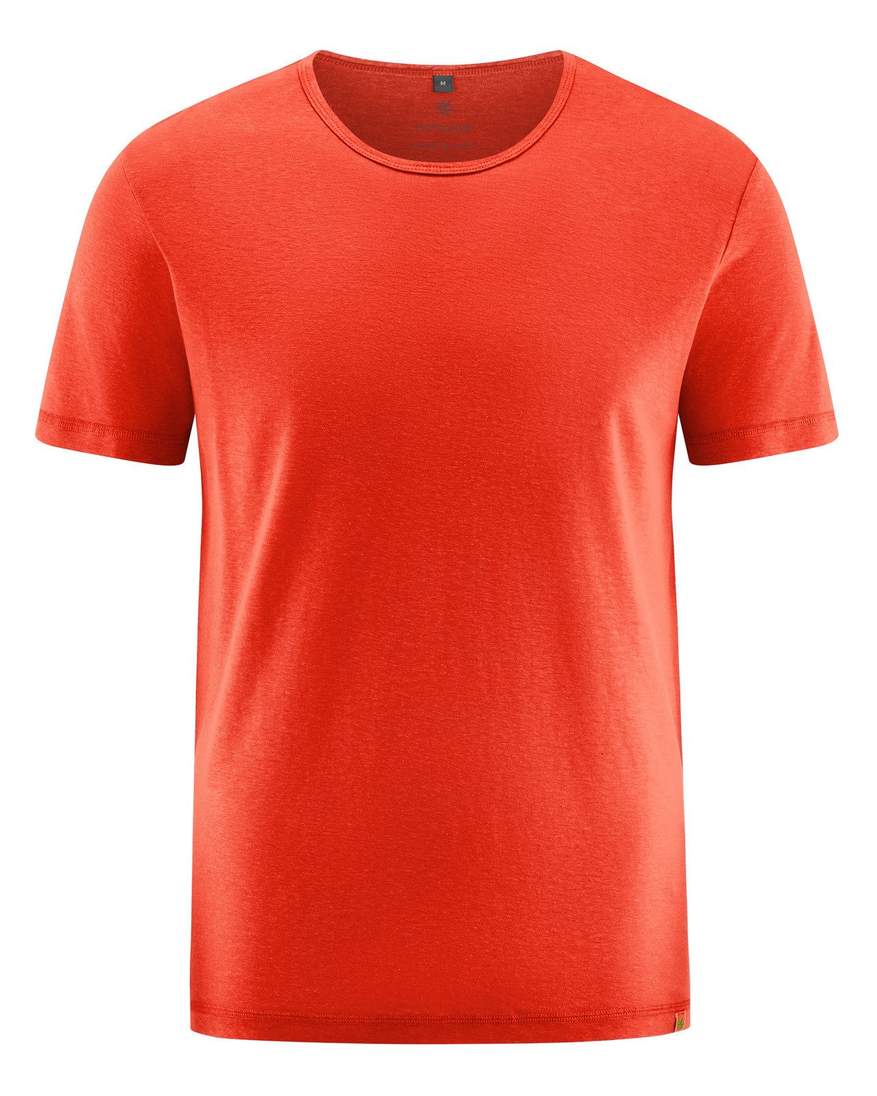 T-Shirt Herren Flatlock T-Shirt Hanf/Lyocell Normal Fit