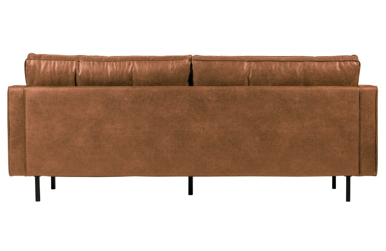BePureHome Sofa Ledersofa Rodeo Classic Chesterfield 2,5- oder 3-Sitzer Cognac 230/275
