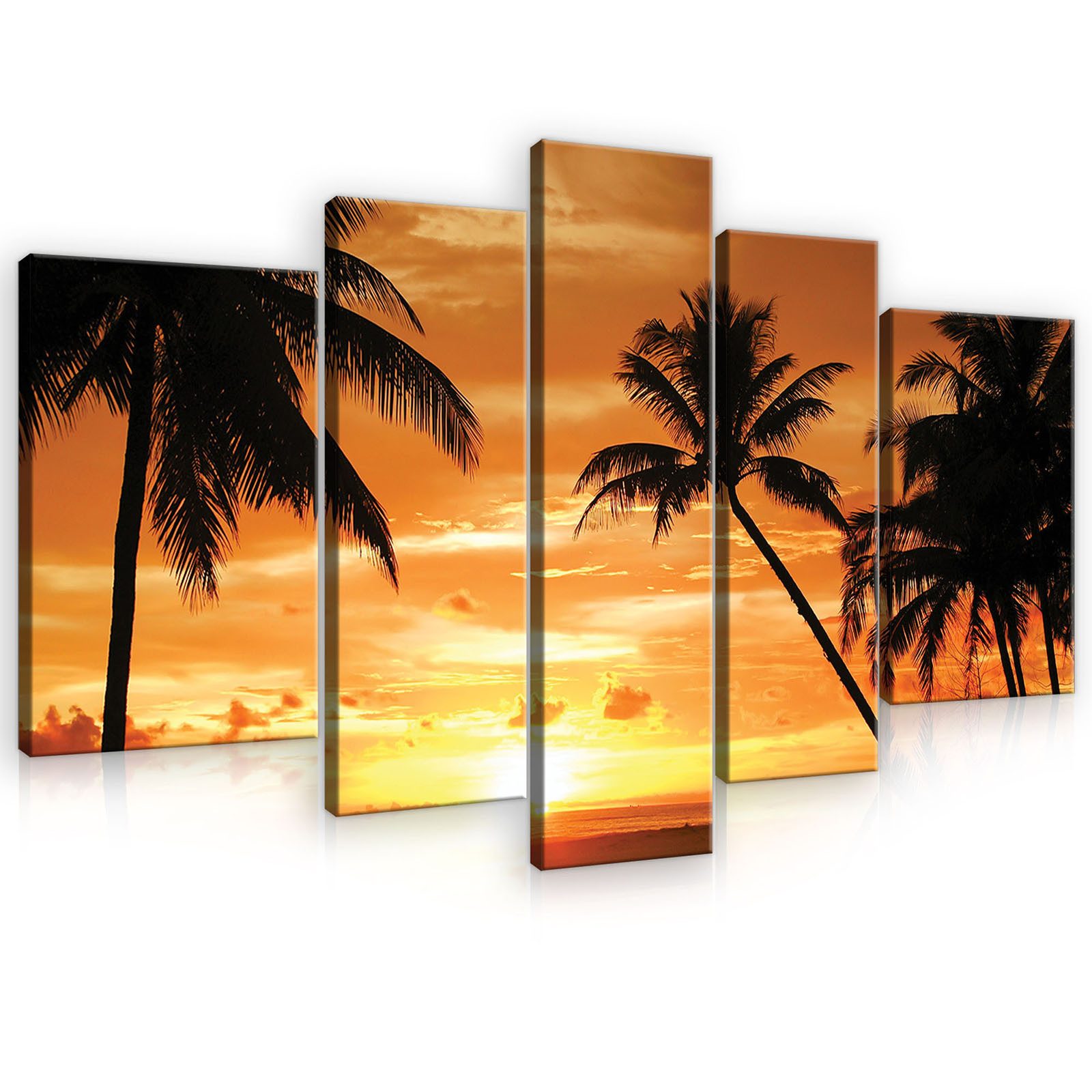 Wallarena Leinwandbild SET Bilder XXL Wanddeko günstig online kaufen
