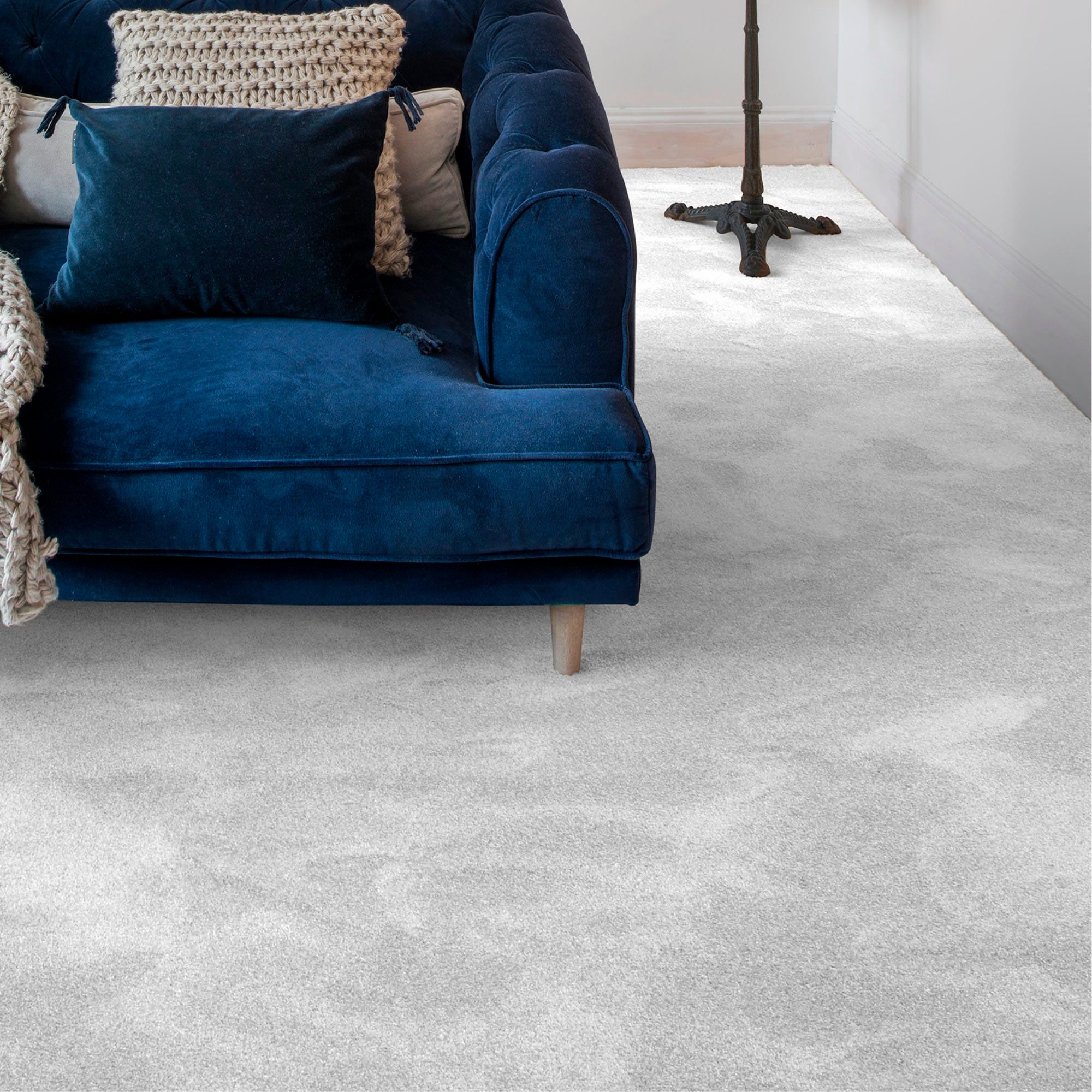 Andiamo Ковры Florenz, Schlinge, Made in Belgium, rechteckig, Höhe: 8 mm, Uni-Farben, Breite 400 cm, strapazierfähig & robust