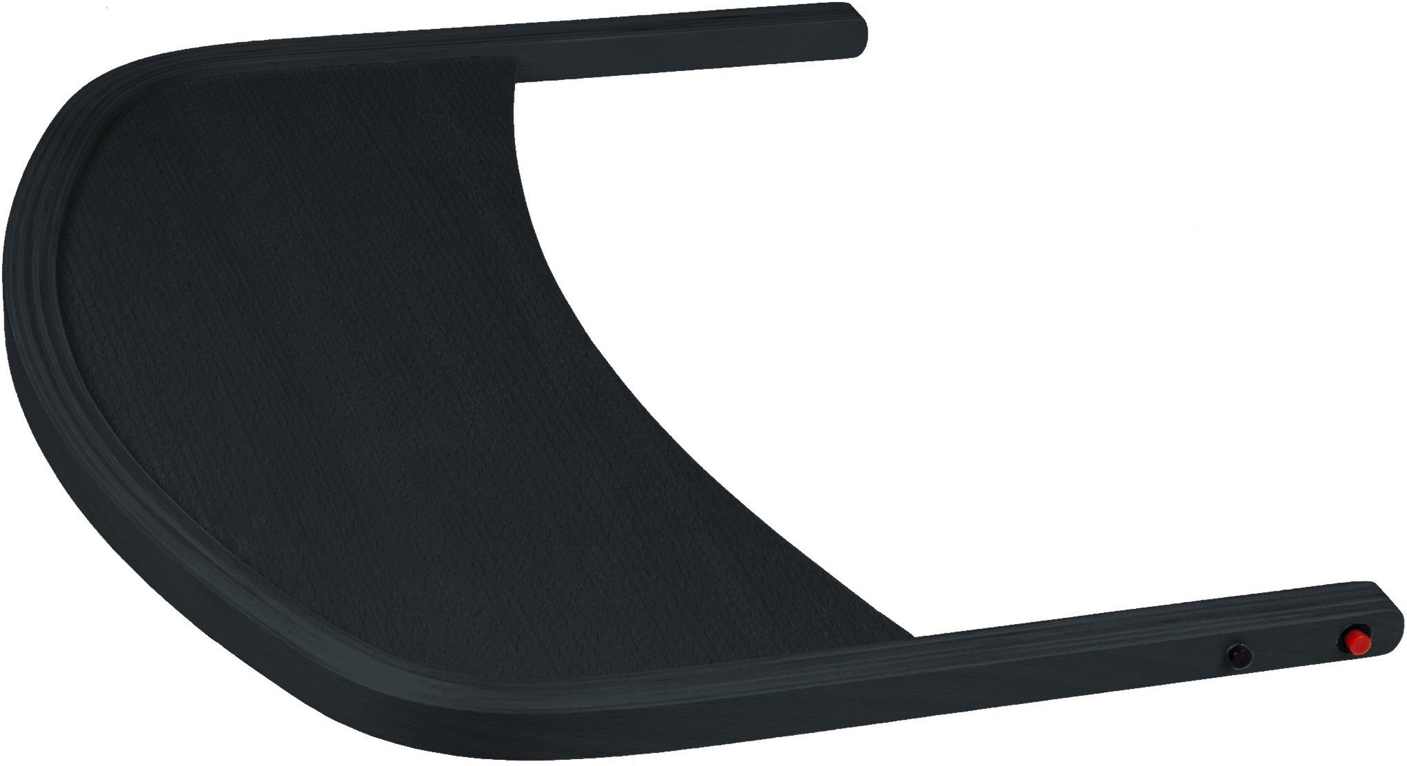 BabyGo Hochstuhltablett Wooden table, black, Holz günstig online kaufen