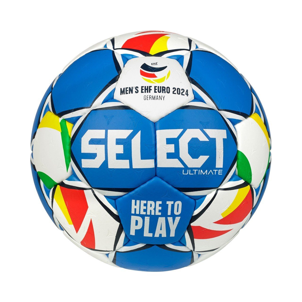 EHF v24 Sport HB-ULTIMATE Select EURO weiss MEN blau Fußball