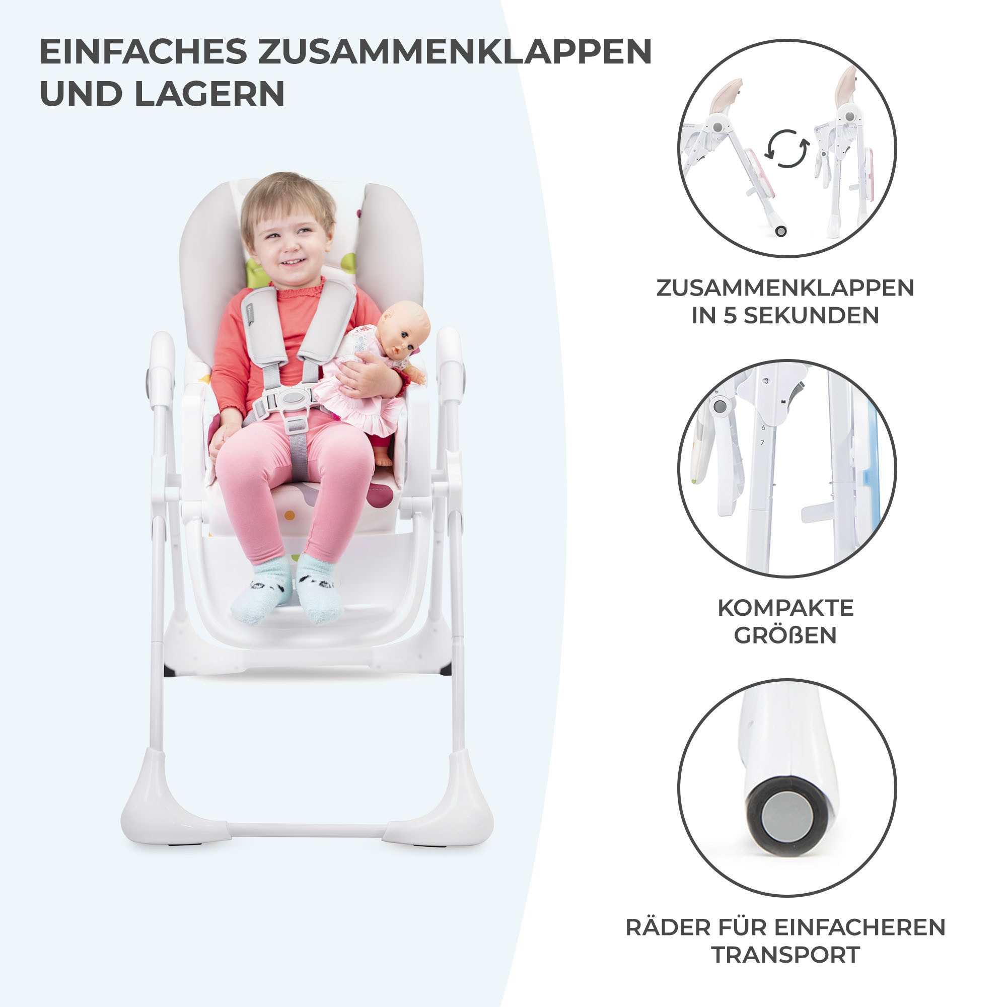 Kinderkraft Hochstuhl YUMMY