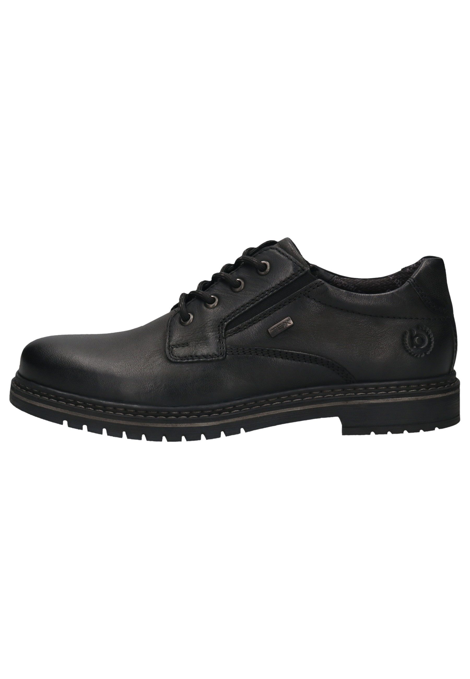 bugatti 331-AON01-3200 1000 Black Schnürschuh