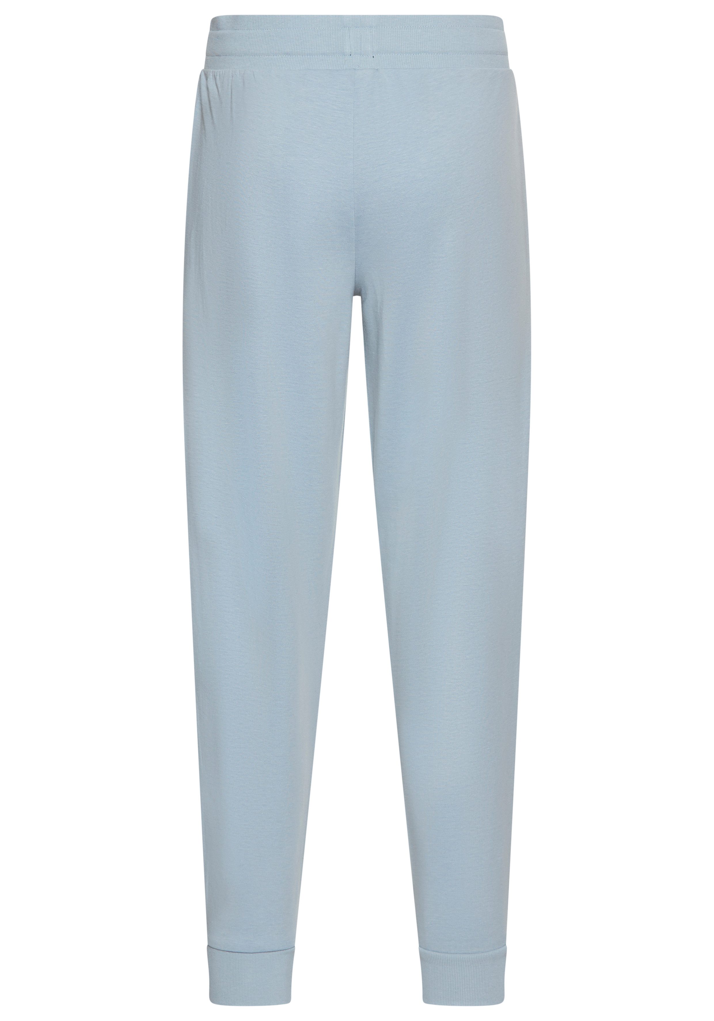 BOSS Relaxhose CP Stripe_Pants Cuff mit kontrastfarbener Kordel günstig online kaufen