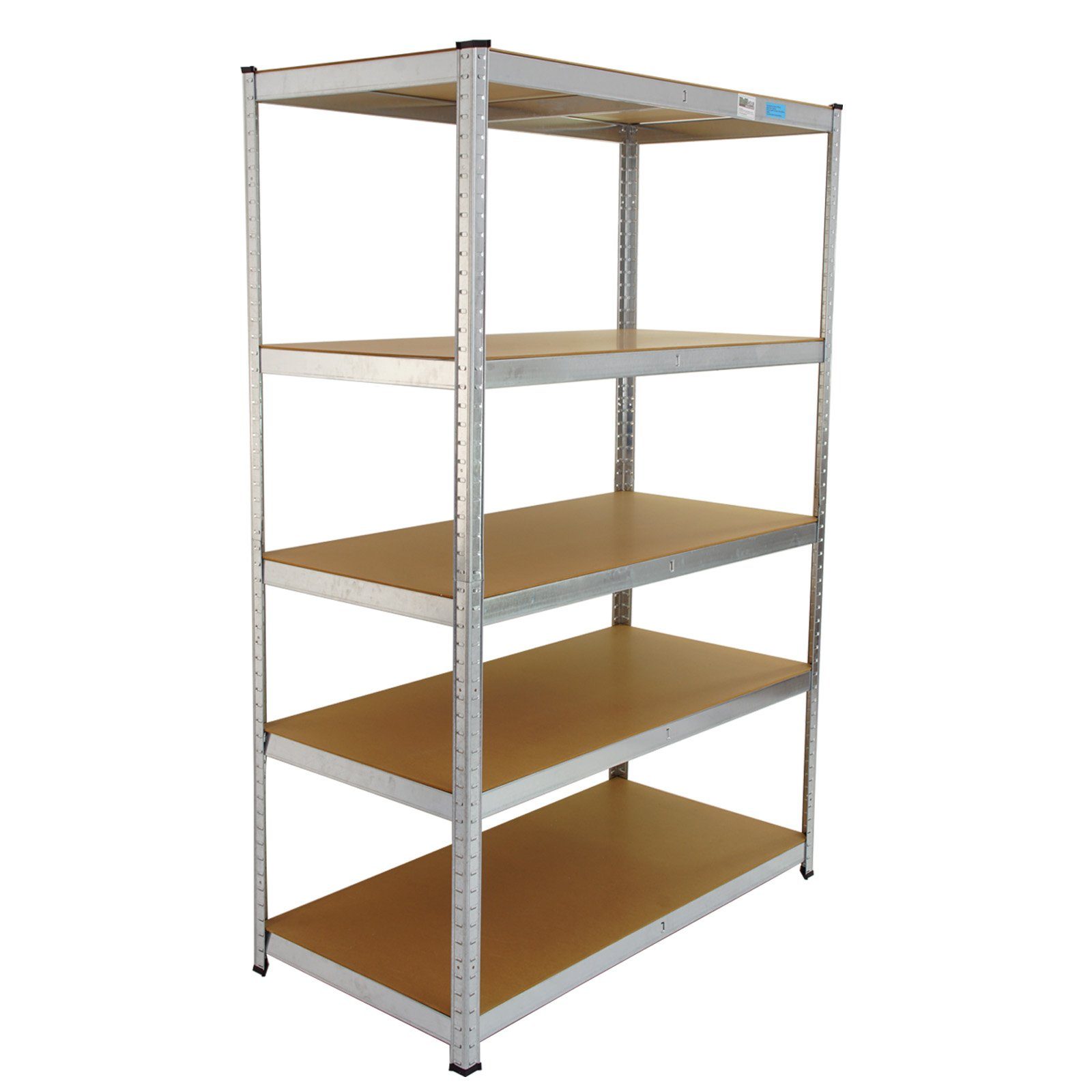TRUTZHOLM Steckregal XXL Schwerlastregal 180x120x60 cm 875 kg Traglast Lagerregal l, Set