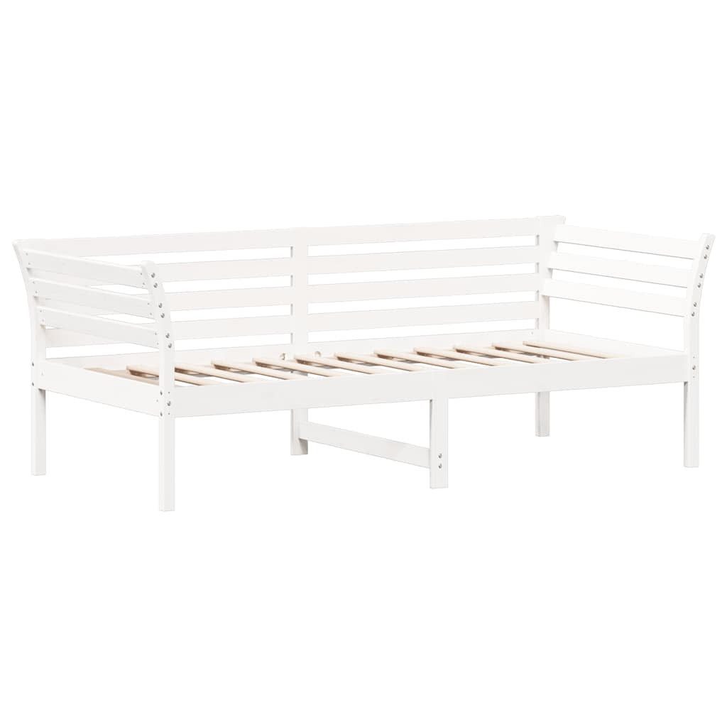 vidaXL Bett Tagesbett ohne Matratze Weiß günstig online kaufen
