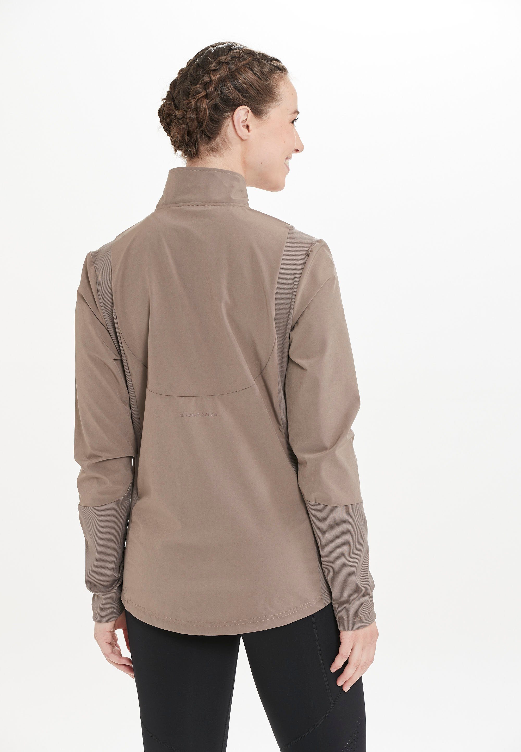 ENDURANCE Laufjacke Medear aus winddichtem Material