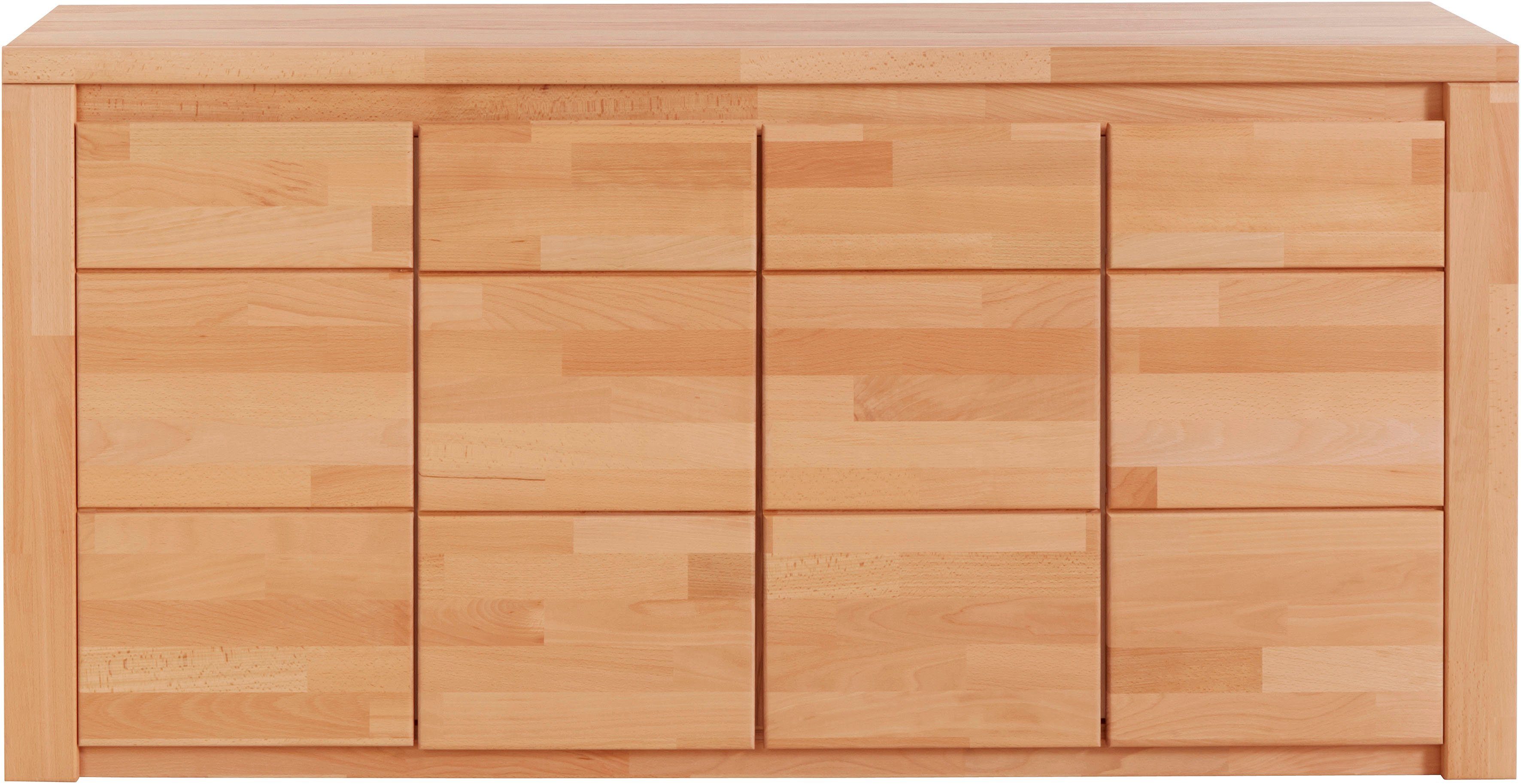 OTTO home Sideboard Burani, grifflose Optik