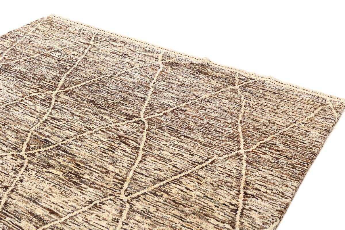 Orientteppich Berber Maroccan 200x304 Handgeknüpfter Moderner rechteckig, Nain mm Orientteppich, 20 Trading, Höhe