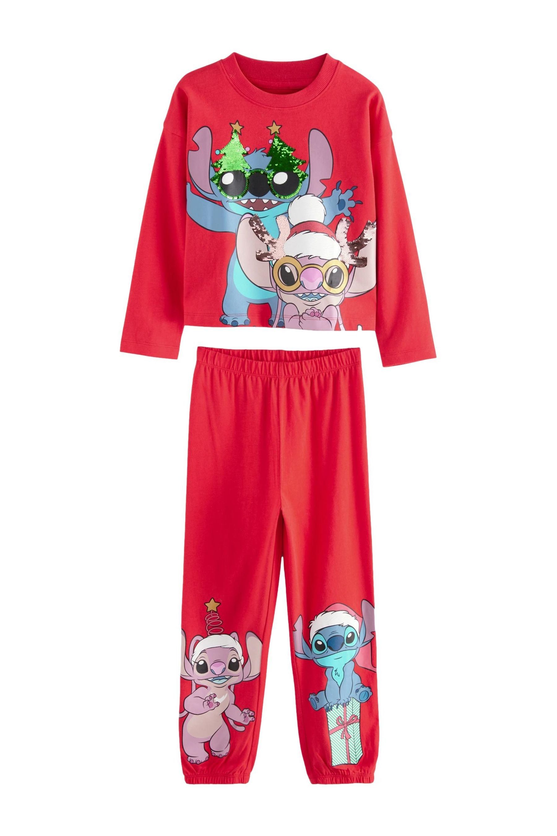 Pyjama Schlafanzug Lilo und Stitch 100 % Baumwolle