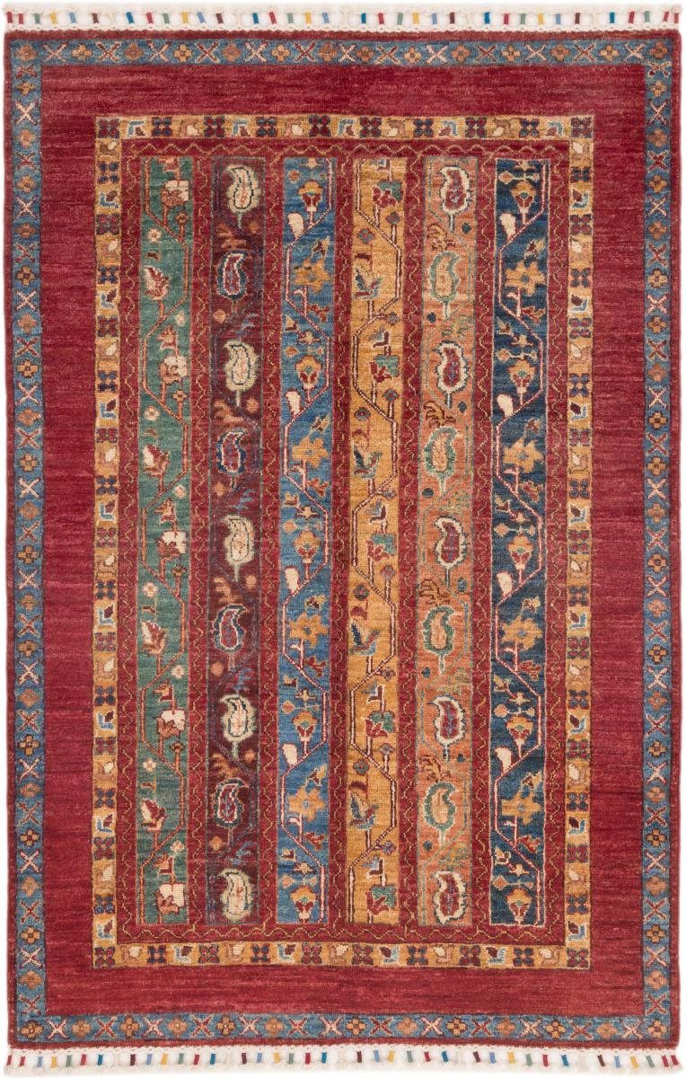 Orientteppich Arijana Shaal 100x153 Handgeknüpfter Orientteppich, Nain Trading, rechteckig, Höhe: 5 mm