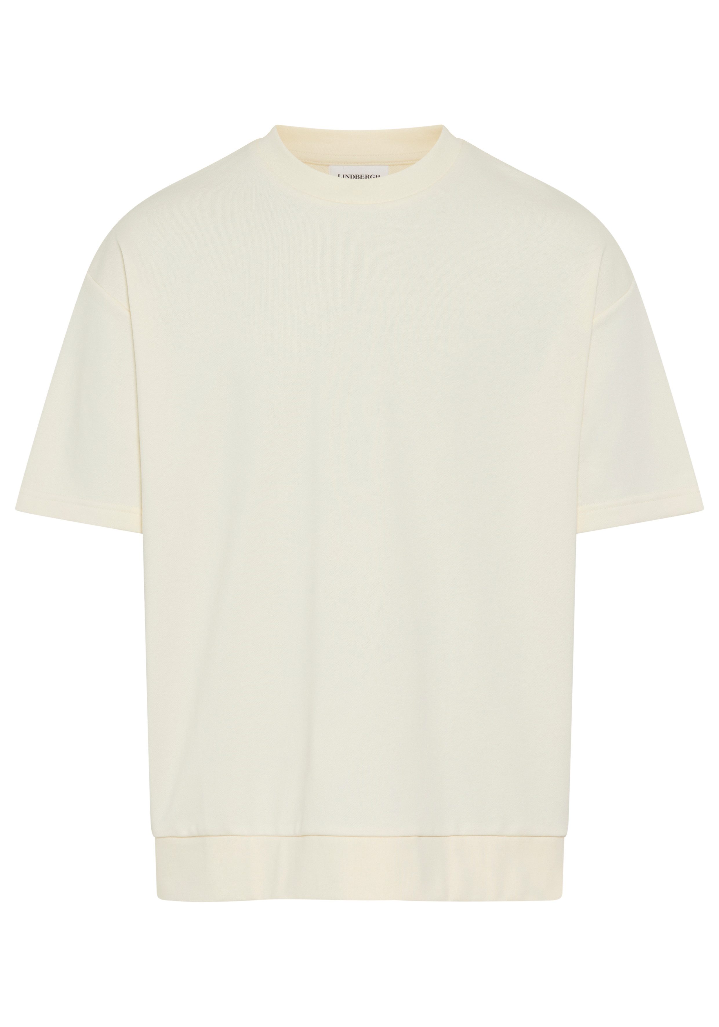 LINDBERGH Sweater Halbarm mit Bündchen am Saum