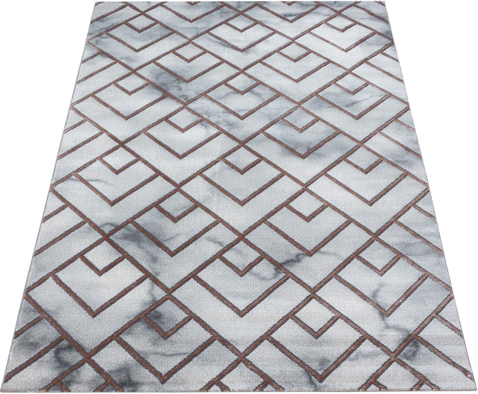 Teppich »NAXOS 3813«, Ayyildiz Teppiche, rechteckig, Höhe 12 mm, Wohnzimmer-Otto