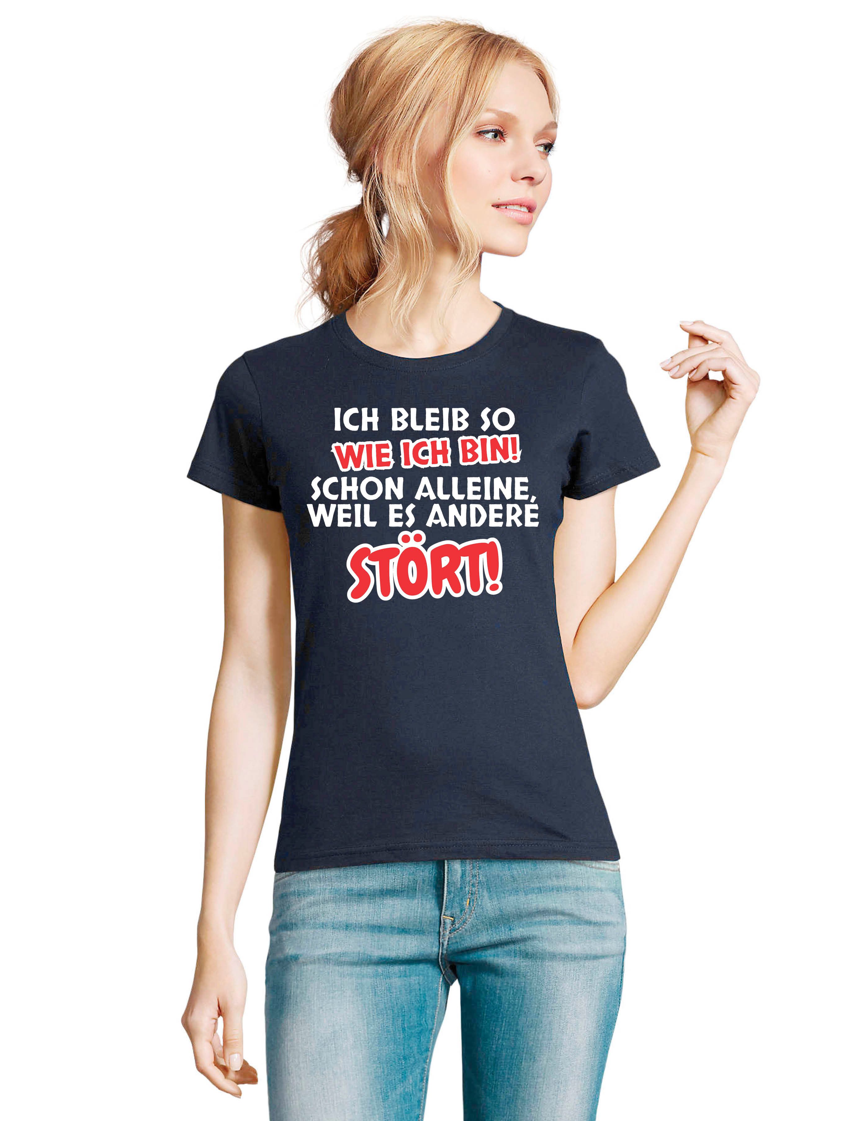 Youth Designz Print-Shirt "Ich bleibe so günstig online kaufen