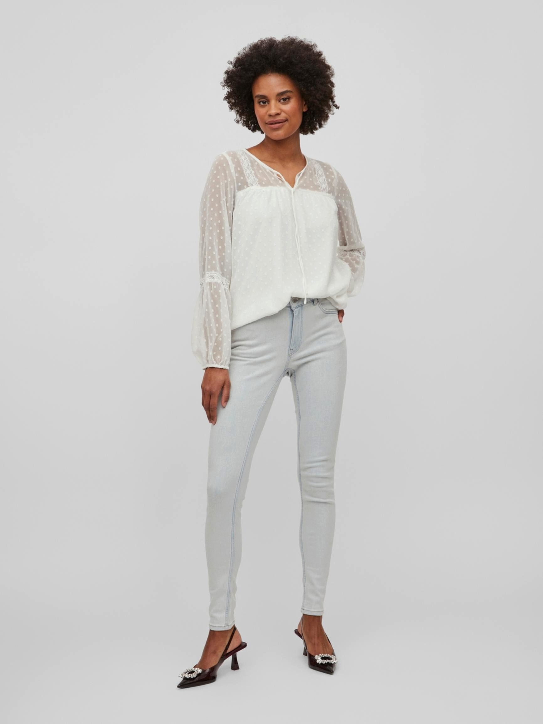 Vila Klassische Bluse günstig online kaufen