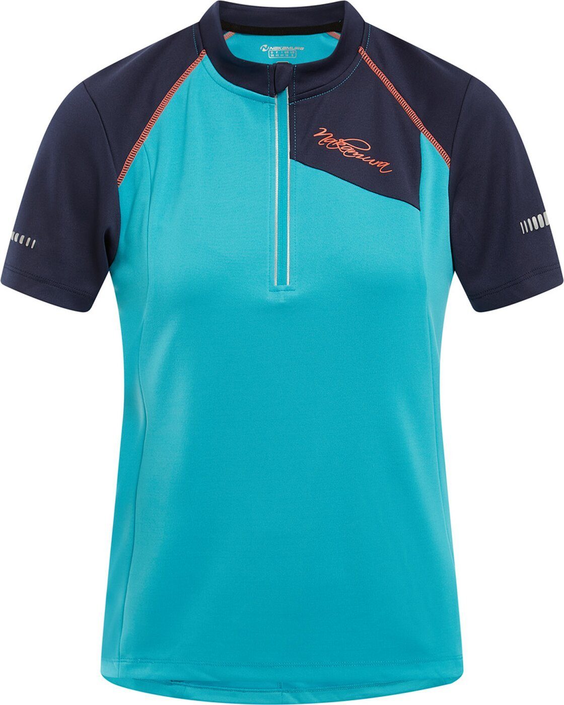 Radtrikot Da.-Fahrrad-Trikot W NAKAMURA TURQUOISE/NAVY Nacera DARK