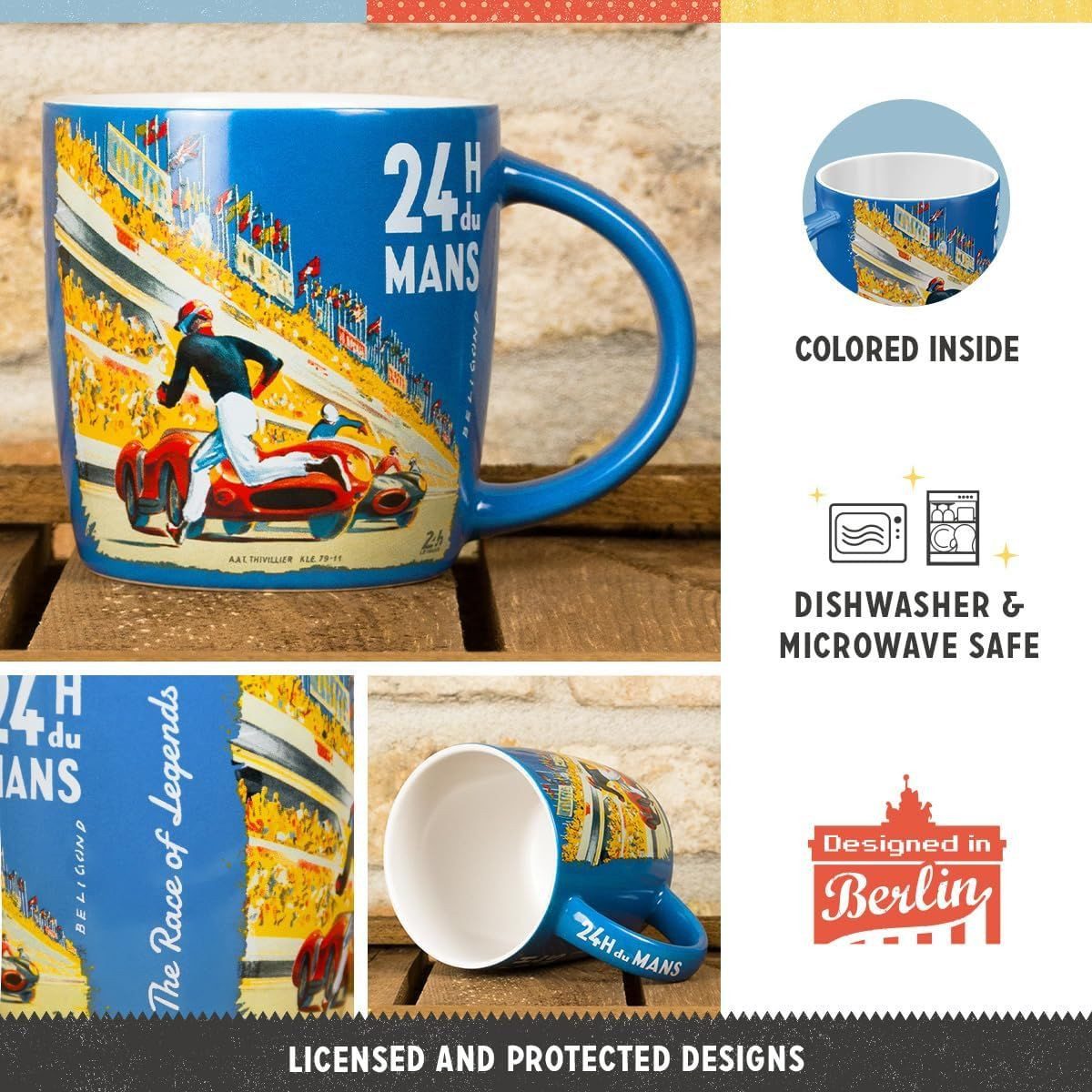 Nostalgic-Art Tasse Kaffeetasse - 24h Le Mans