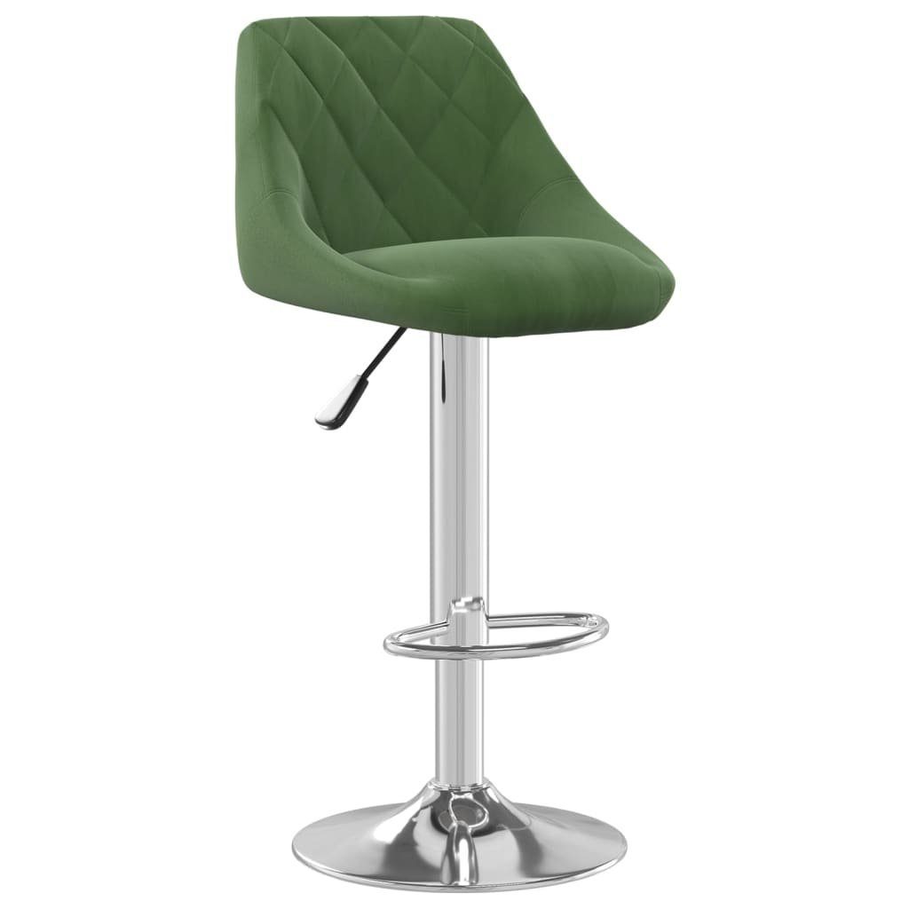 vidaXL Barhocker Barhocker Dunkelgrün Samt (1 günstig online kaufen