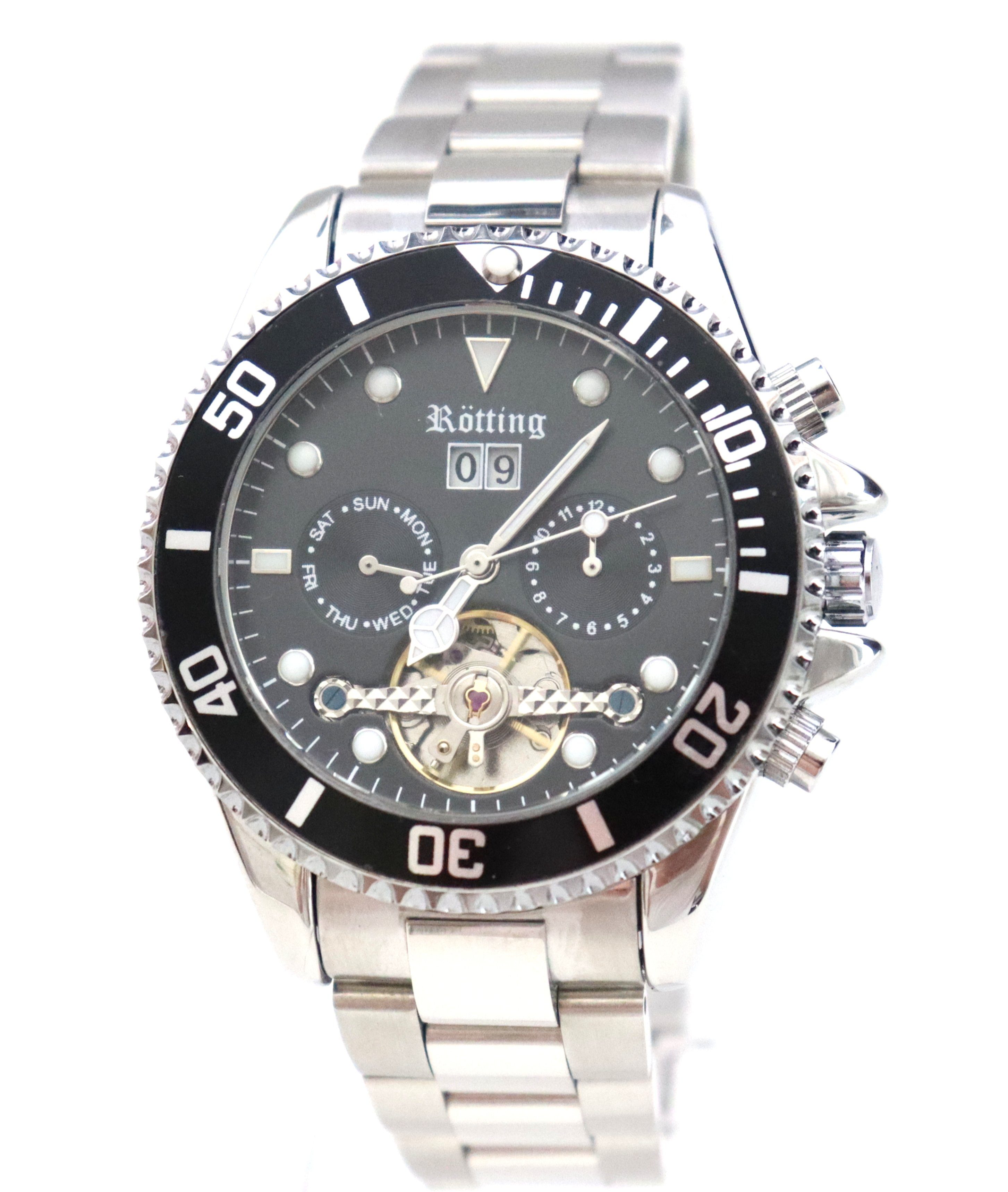 Rötting Design Quarzuhr Herrenuhr Aus Der Collection "Rötting" Weiß