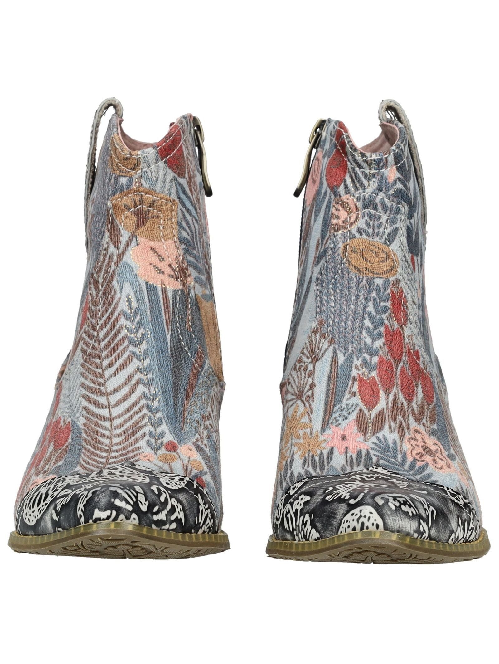 LAURA VITA LAURA VITA Stiefelette Leder/Textil Bikerboots