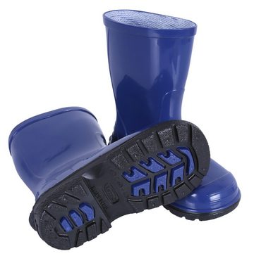 Sarcia.eu Blaue Regenstiefel Gummistiefel Regenschuhe für Kinder LEMIGO 27 EU Gummistiefel