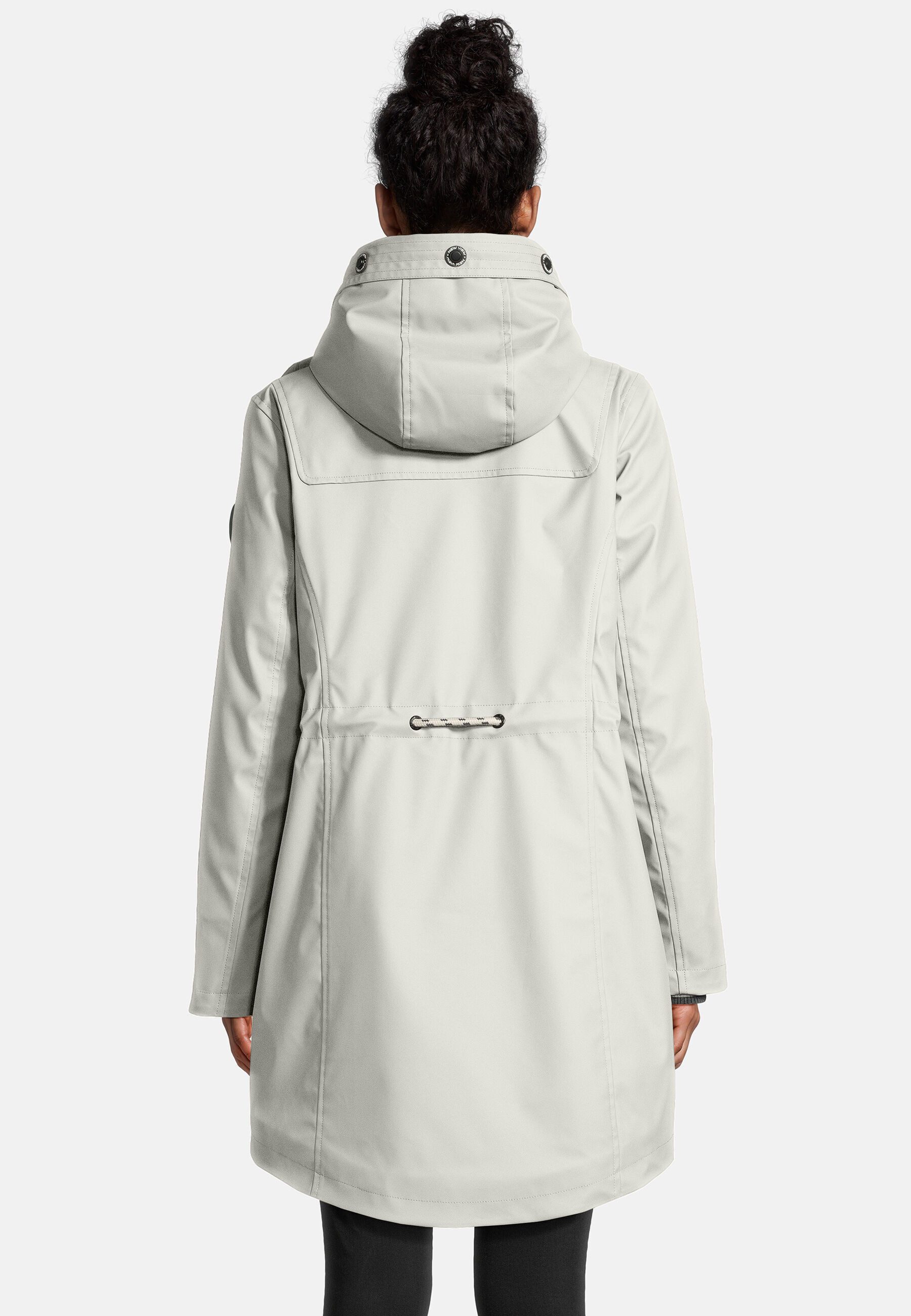 New View Regenjacke Lillie mit weitenregulierbarer Kapuze
