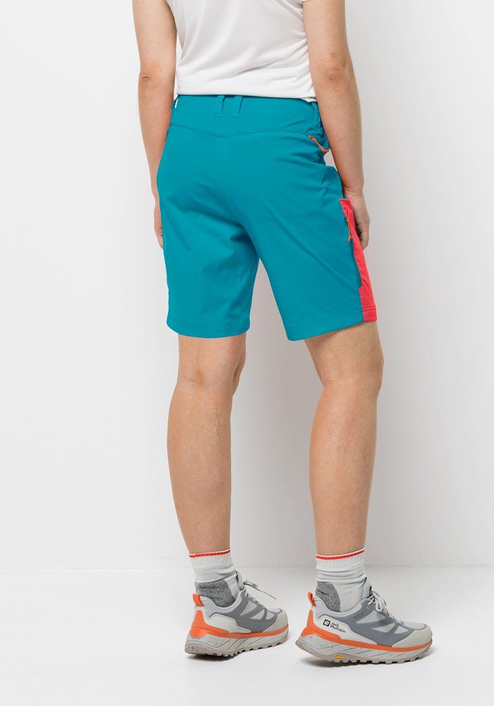 Jack Funktionsshorts tile-blue W Wolfskin GLASTAL SHORTS