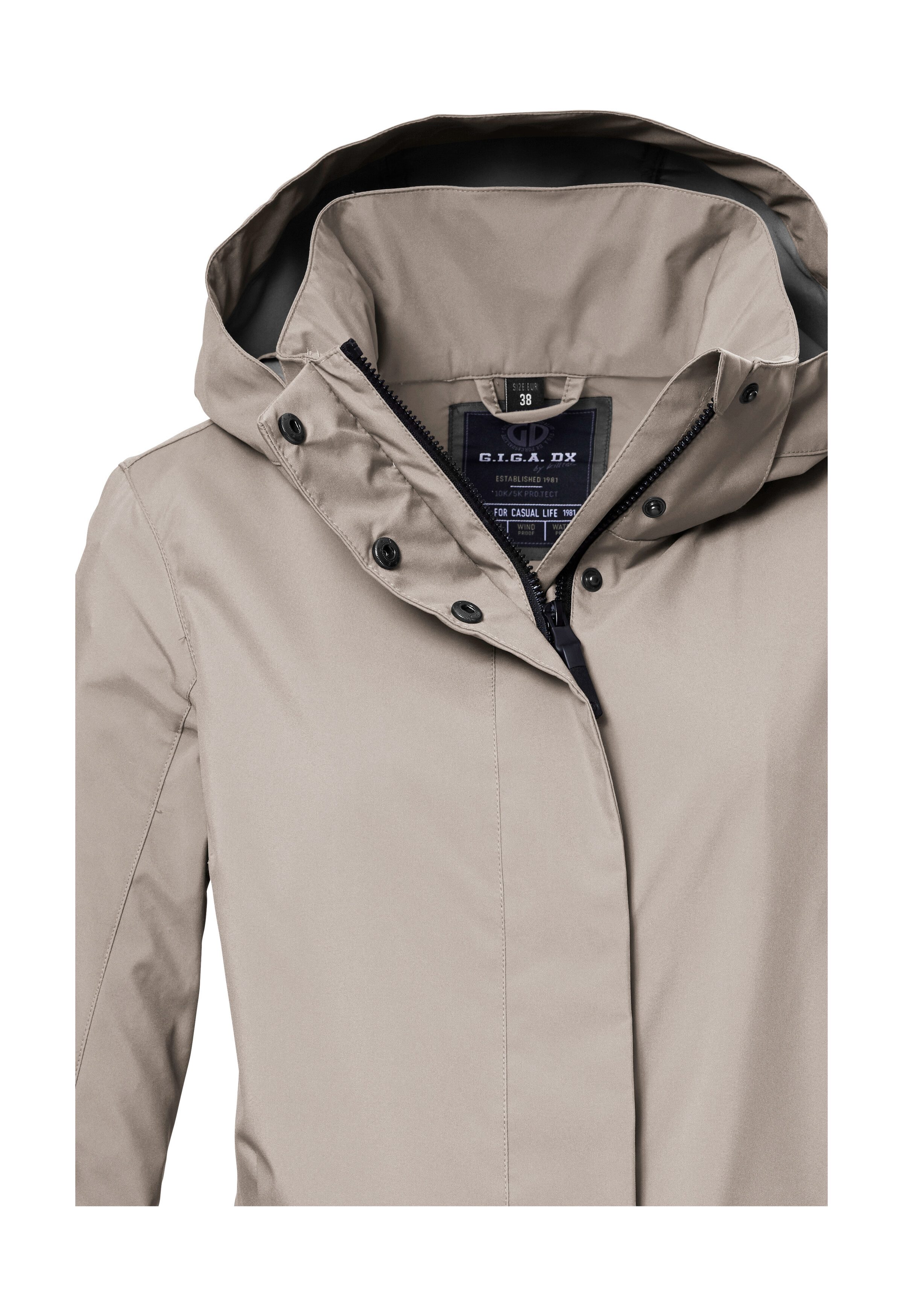 G.I.G.A. DX by killtec Softshellparka GS 95 WMN SFTSHLL PRK Wasser- und windabweisender, atmungsaktiver Softshellparka – Bild 3 von 5