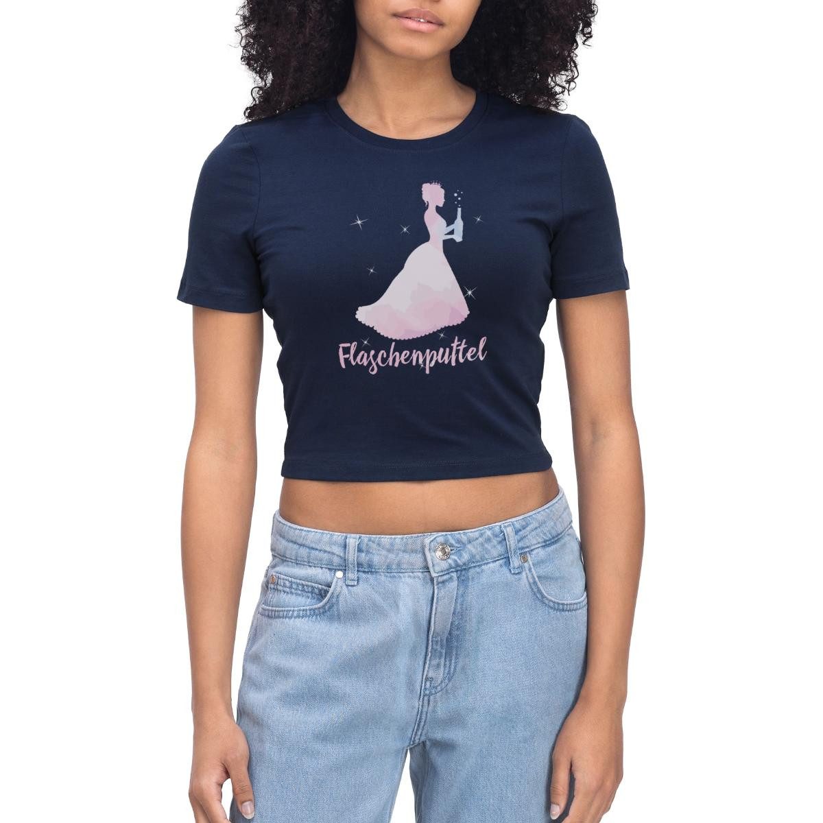 T-Shirt Flaschenputtel JGA Junggesellinnenabschied Party Crop Top
