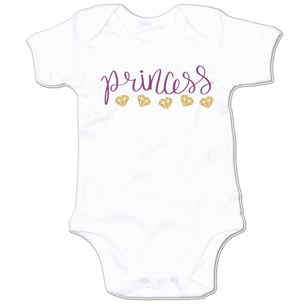 Ggraphics Kurzarmbody »Baby Body Princess« mit Spruch / Sprüche