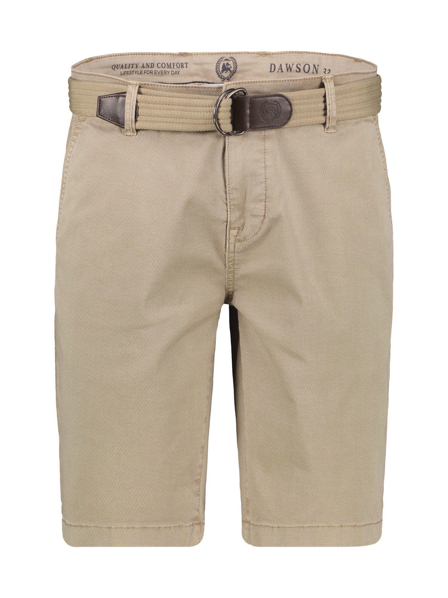 Bermudas Chino-Bermuda mit Gürtel, in Großen Größen