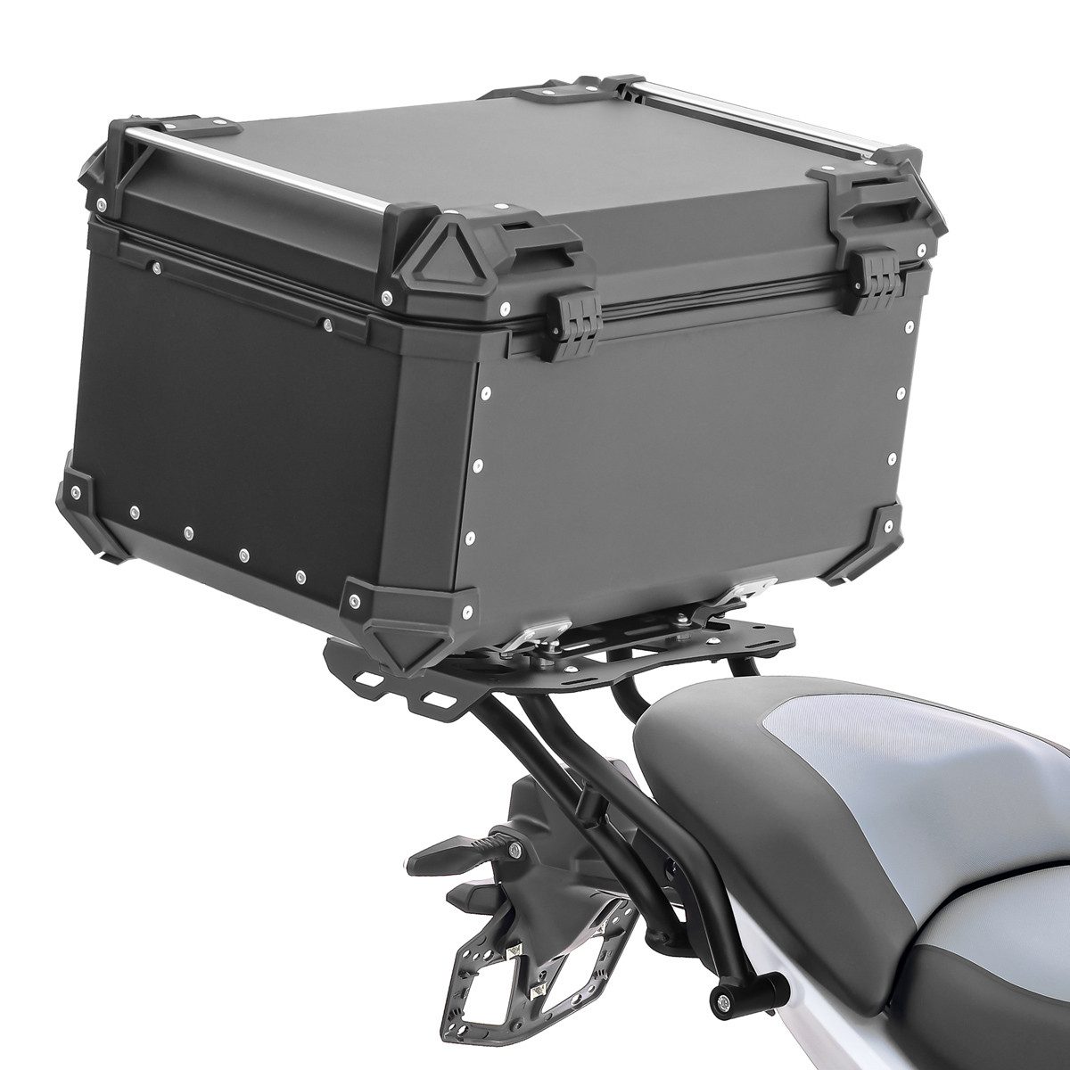 Bagtecs Topcase Set Alu Topcase + Gepäckbrücke passend für BMW R 1300 GS 23-26 # XB65