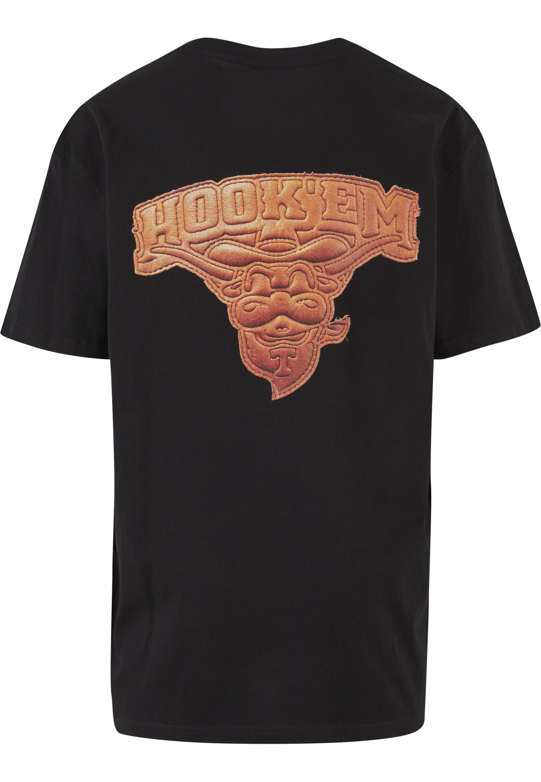 Upscale by Mister Tee T-Shirt Upscale by Mister Tee Texas Longhorns Leather Oversize Tee (1-tlg)