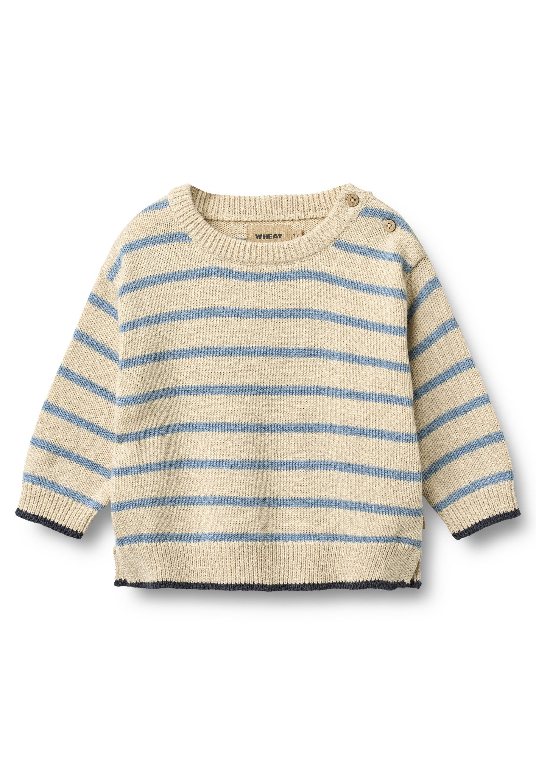 WHEAT Fleecepullover WHEAT Strickpullover Morgan (1-tlg)