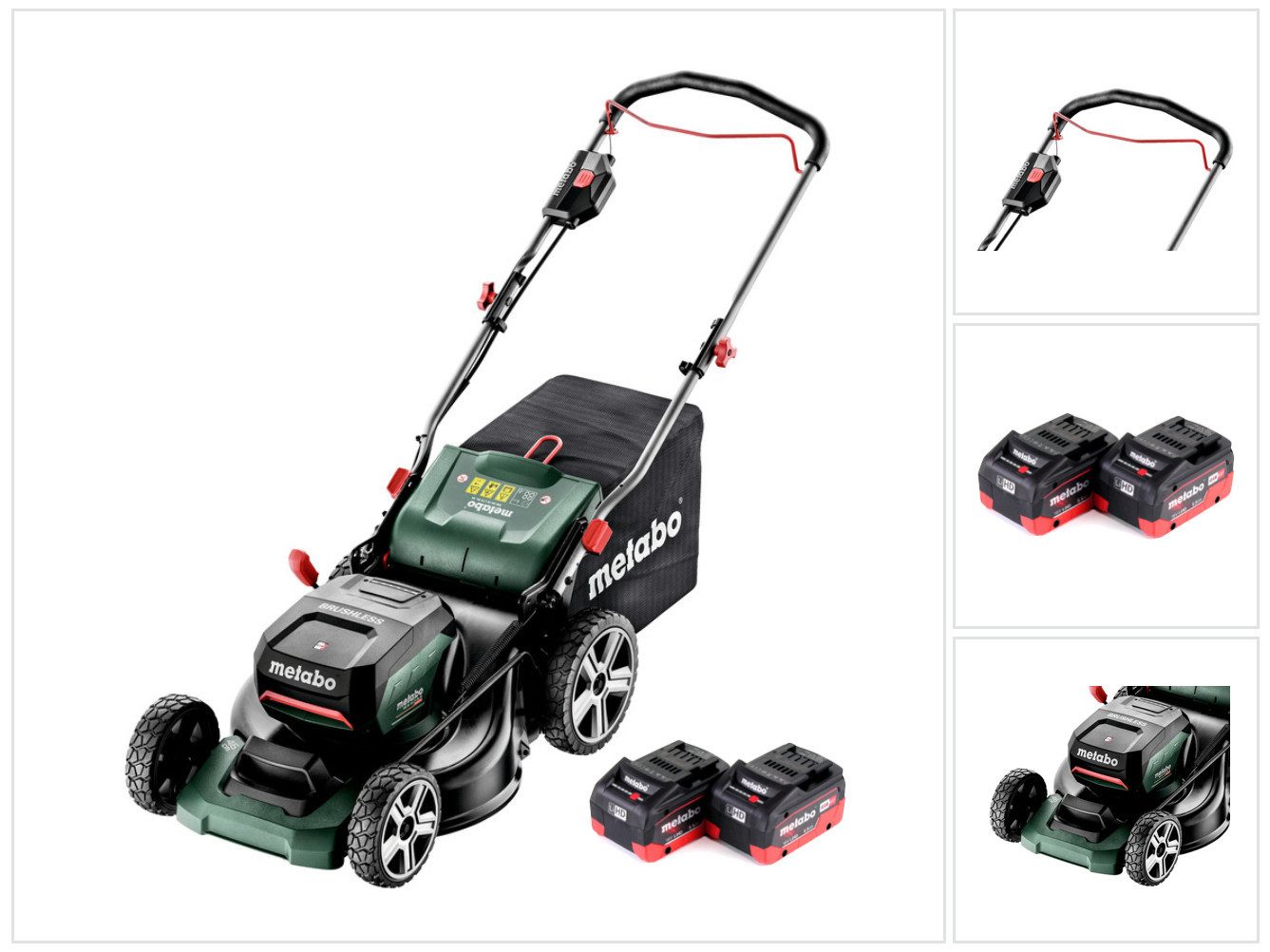 metabo Akkurasenmäher RM 36-18 LTX BL 46 Akku Rasenmäher 36 V (2x 18 V) 46 cm Brushless +