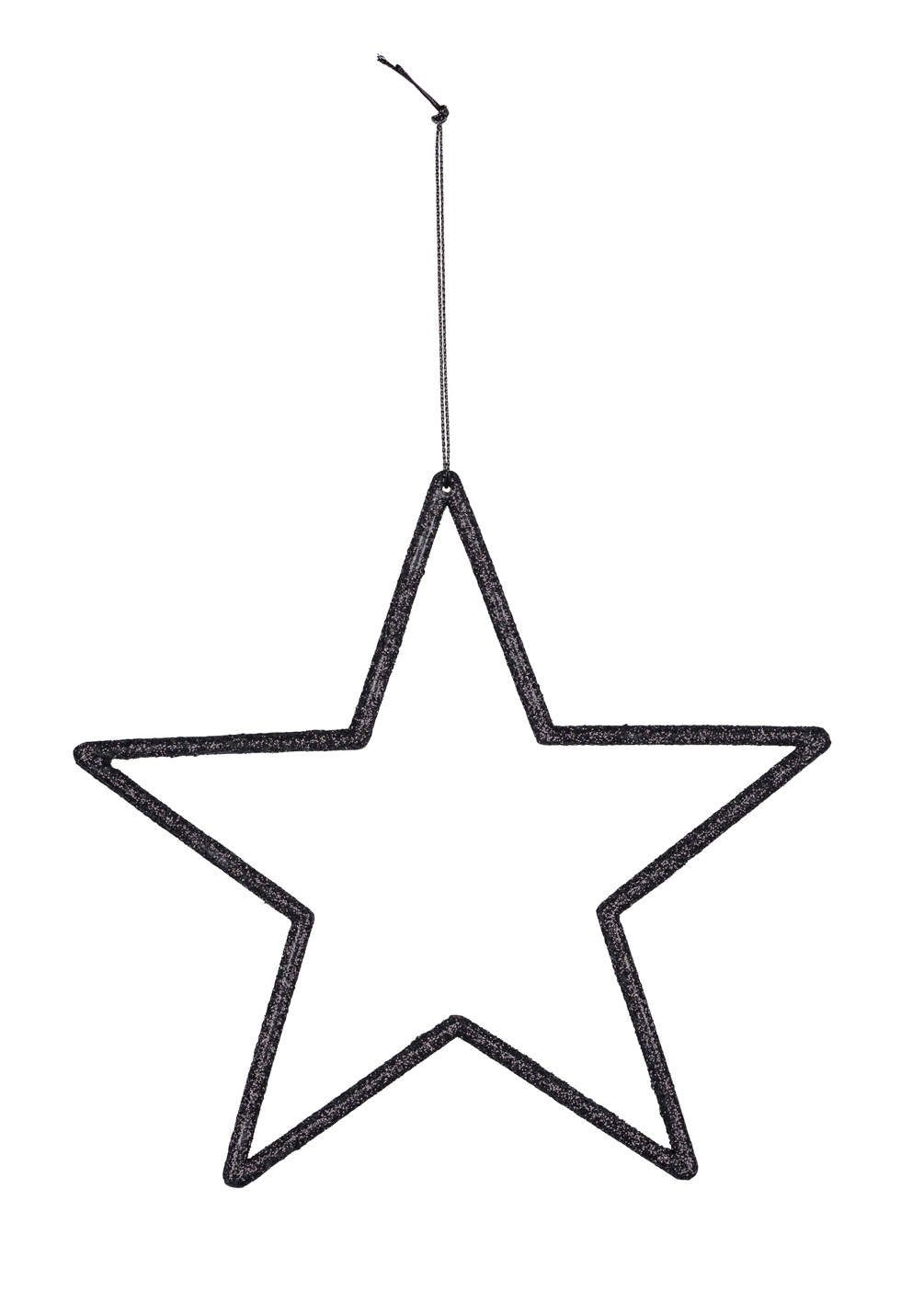 Gehlmann Dekostern Stern, Dekohänger, Polyresin, verschiedene Farben und Größen erhältlich
