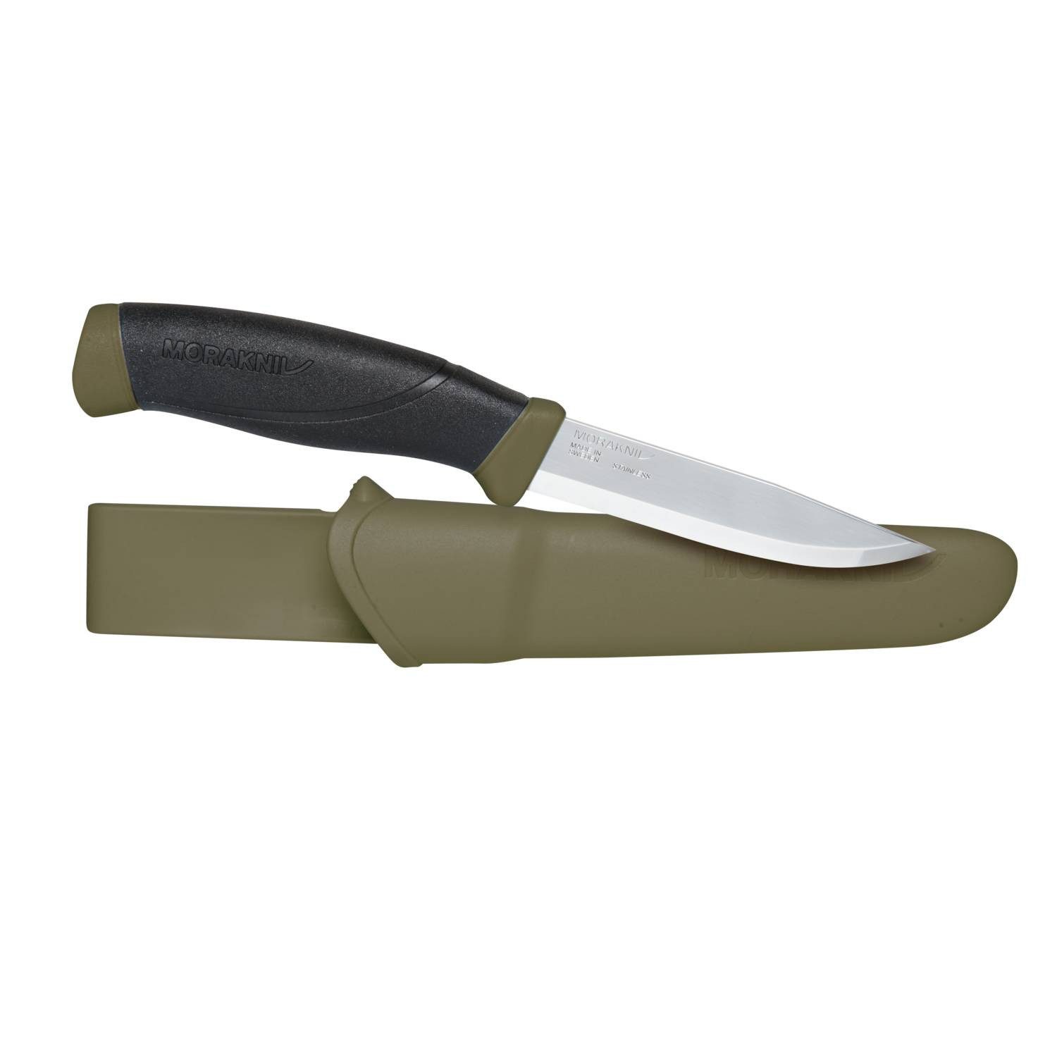 Universalmesser Morakniv® Companion MG Grün feststehendes Messer mit Scheide