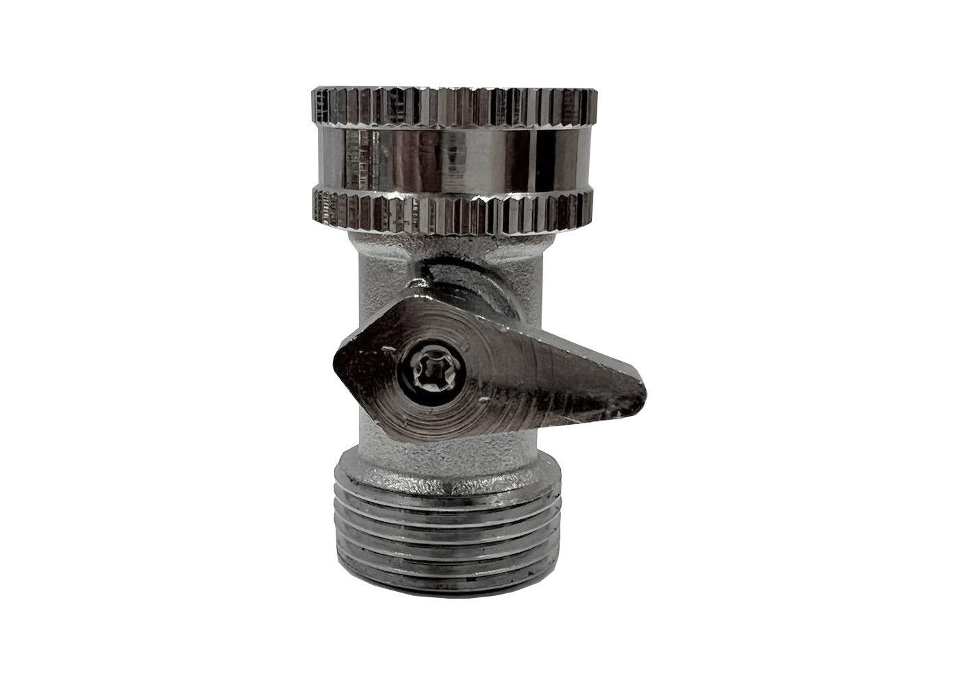 SpiceFlow Anschlussstück SpiceFlow Verteileranschlussstück Kugelhahn Absperrhahn 3/4" IG + AG, Verteileranschlussstück, Absperrhahn 3/4 Zoll, Innen/Aussengewinde