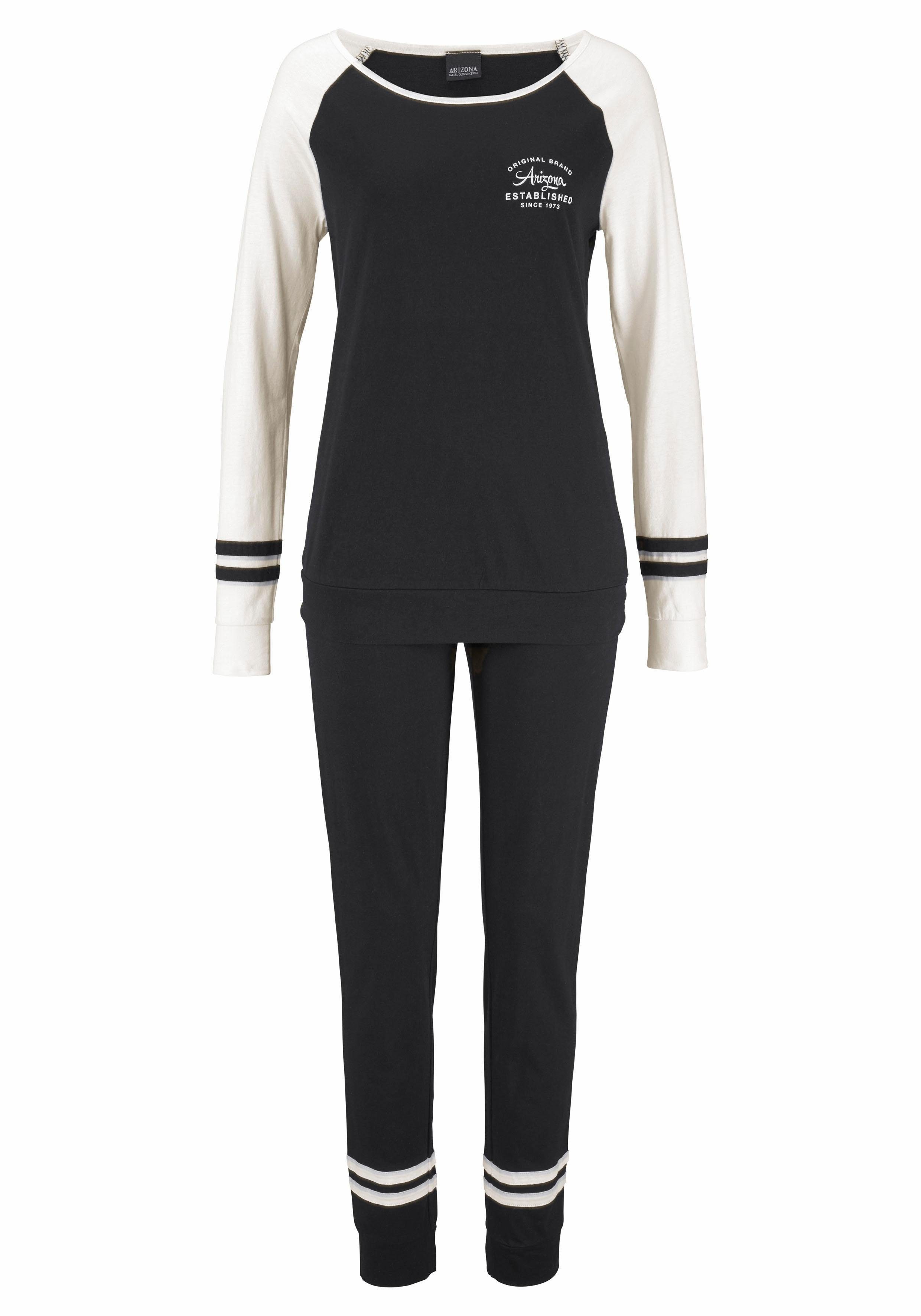 Arizona Pyjama (2 tlg) mit Raglanärmeln. € 34,99