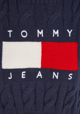 Tommy Jeans Rundhalspullover mit Logo
