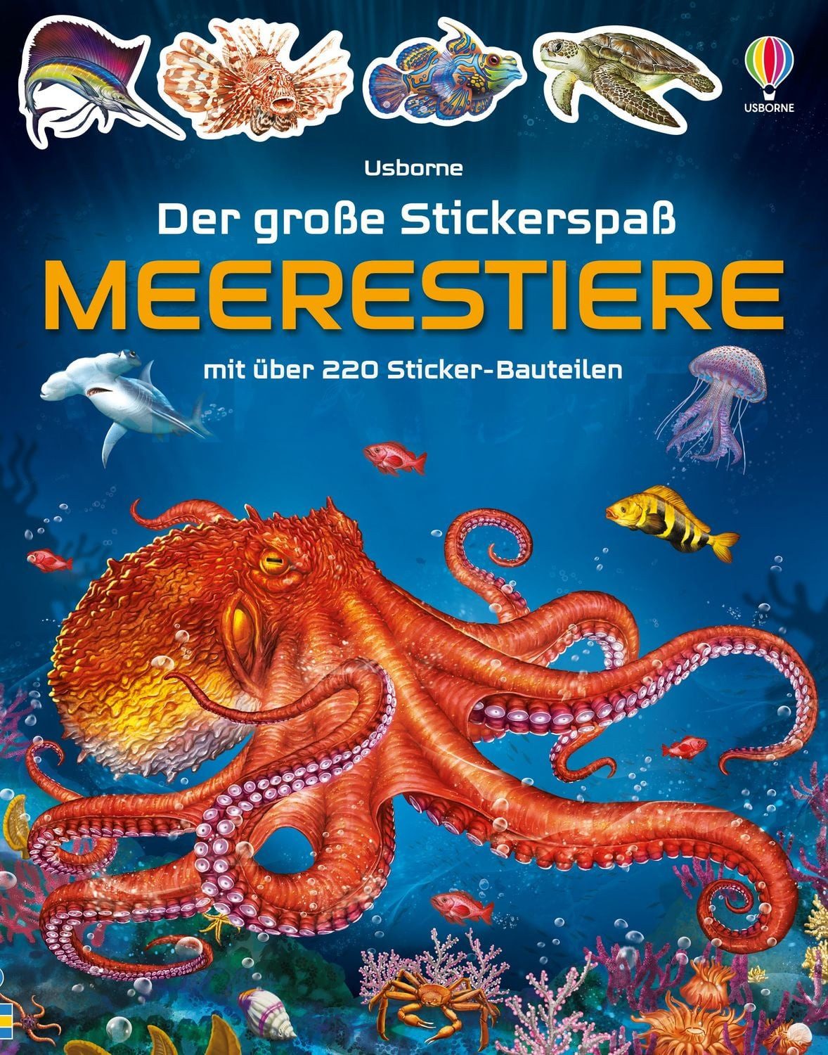 Der große Stickerspaß: Meerestiere / Simon Tudhope