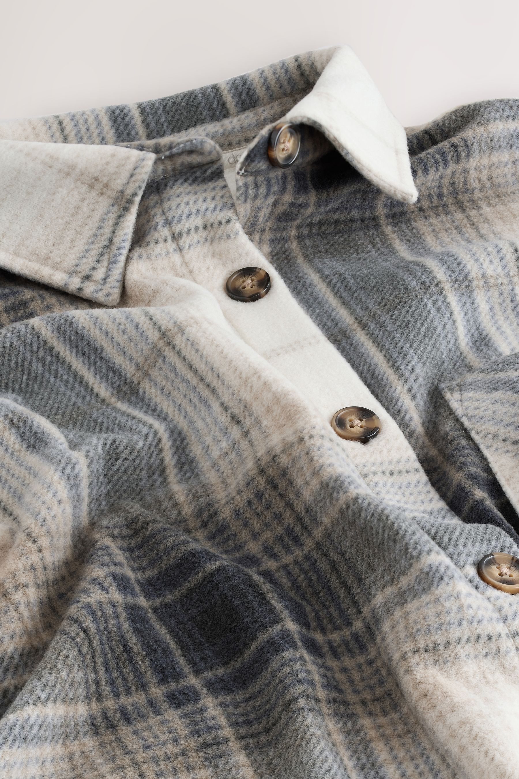 Next Hemdjacke Hemdjacke aus Polarfleece (1-St)