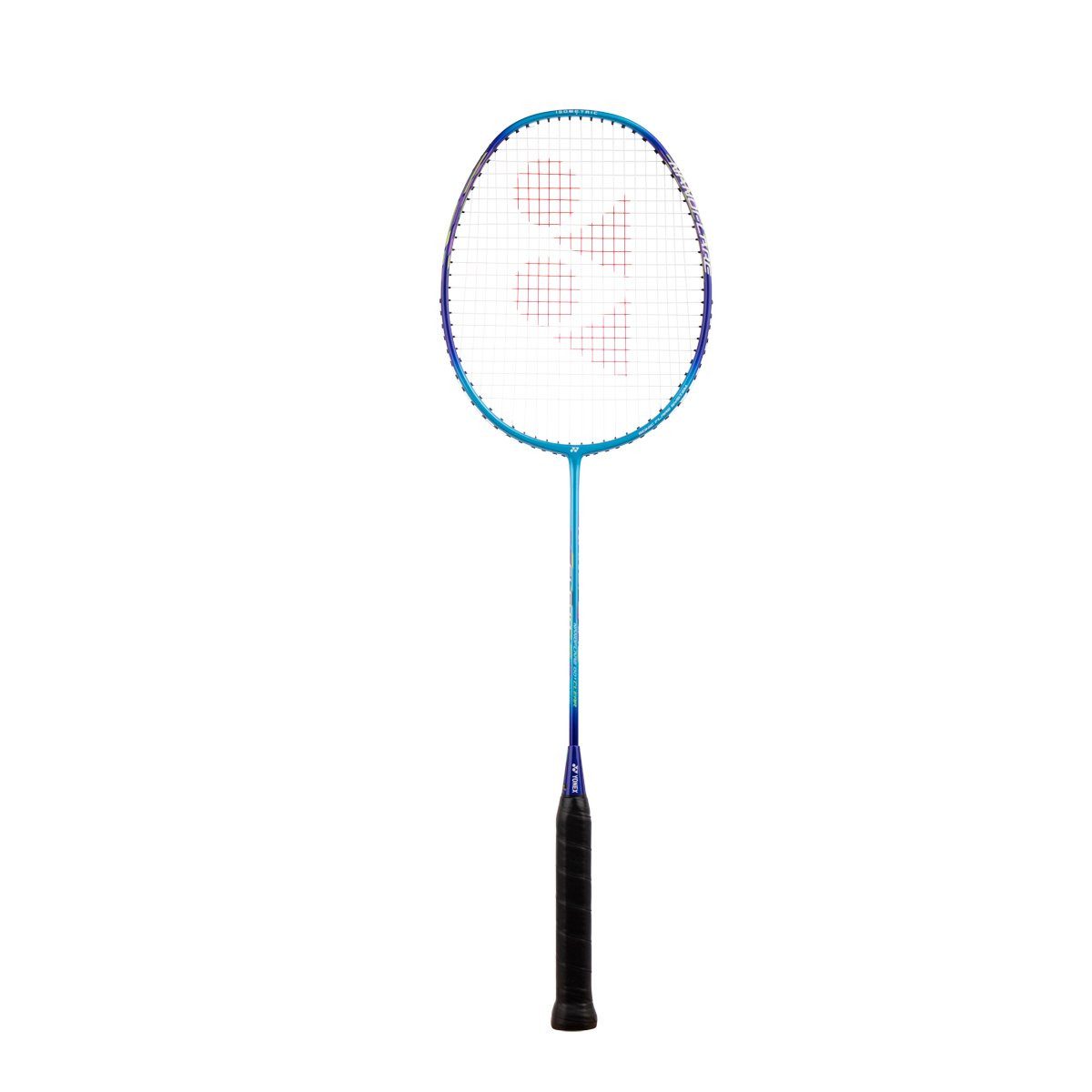 Yonex Badmintonschläger Nanoflare 001 Clear (grifflastig, flexibel) cyanblau - besaitet, Gewichtsklasse: 5U/G4