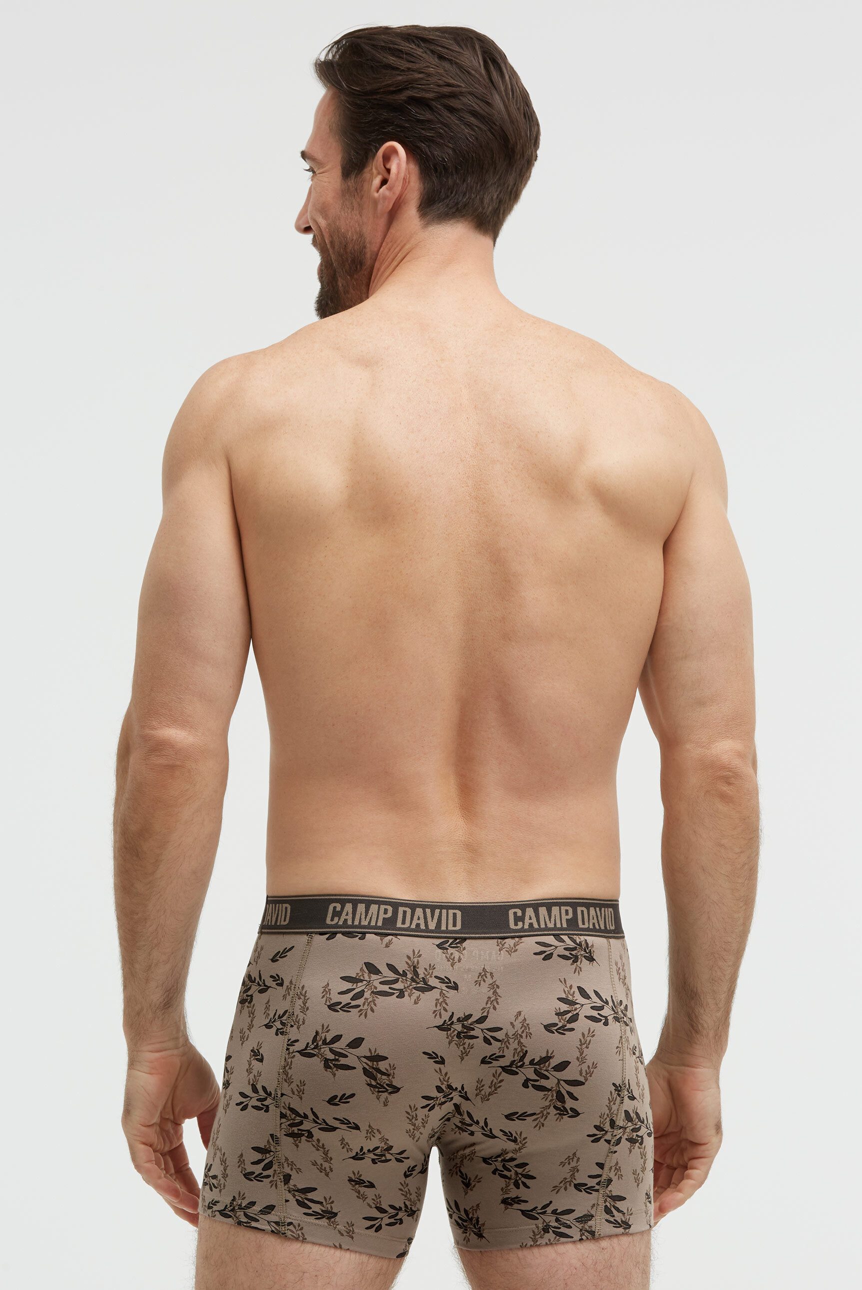 CAMP DAVID Boxershorts Set: (2-St) mit All Over Print