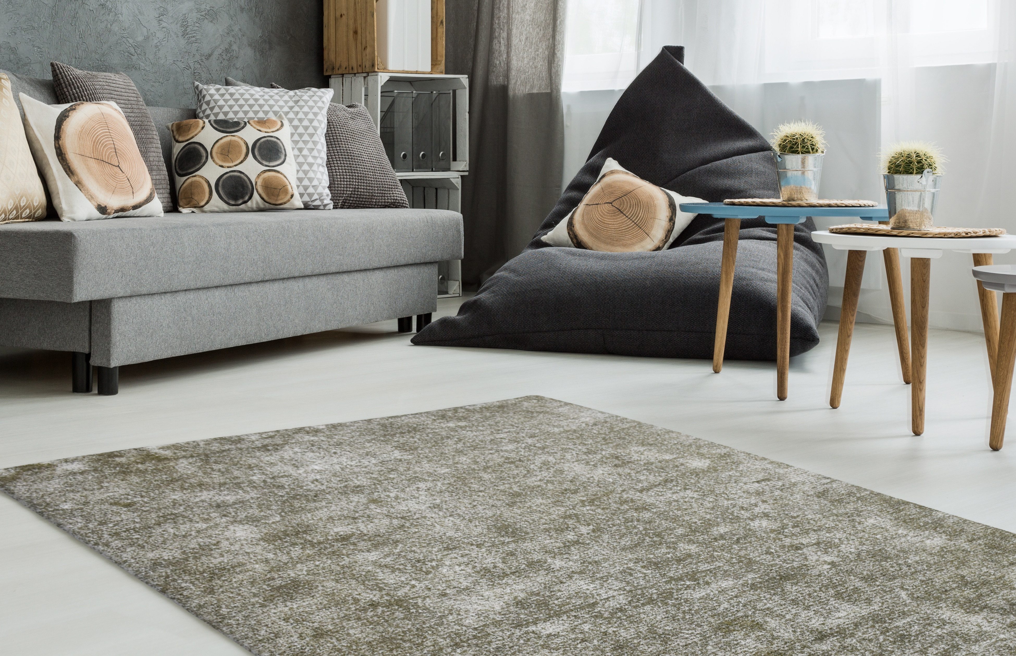 Kayoom Teppich Etna 110, rechteckig, Höhe: 10 mm, Maschinell getufteter Teppich, hervorragende Qualität, aktuelle Farben