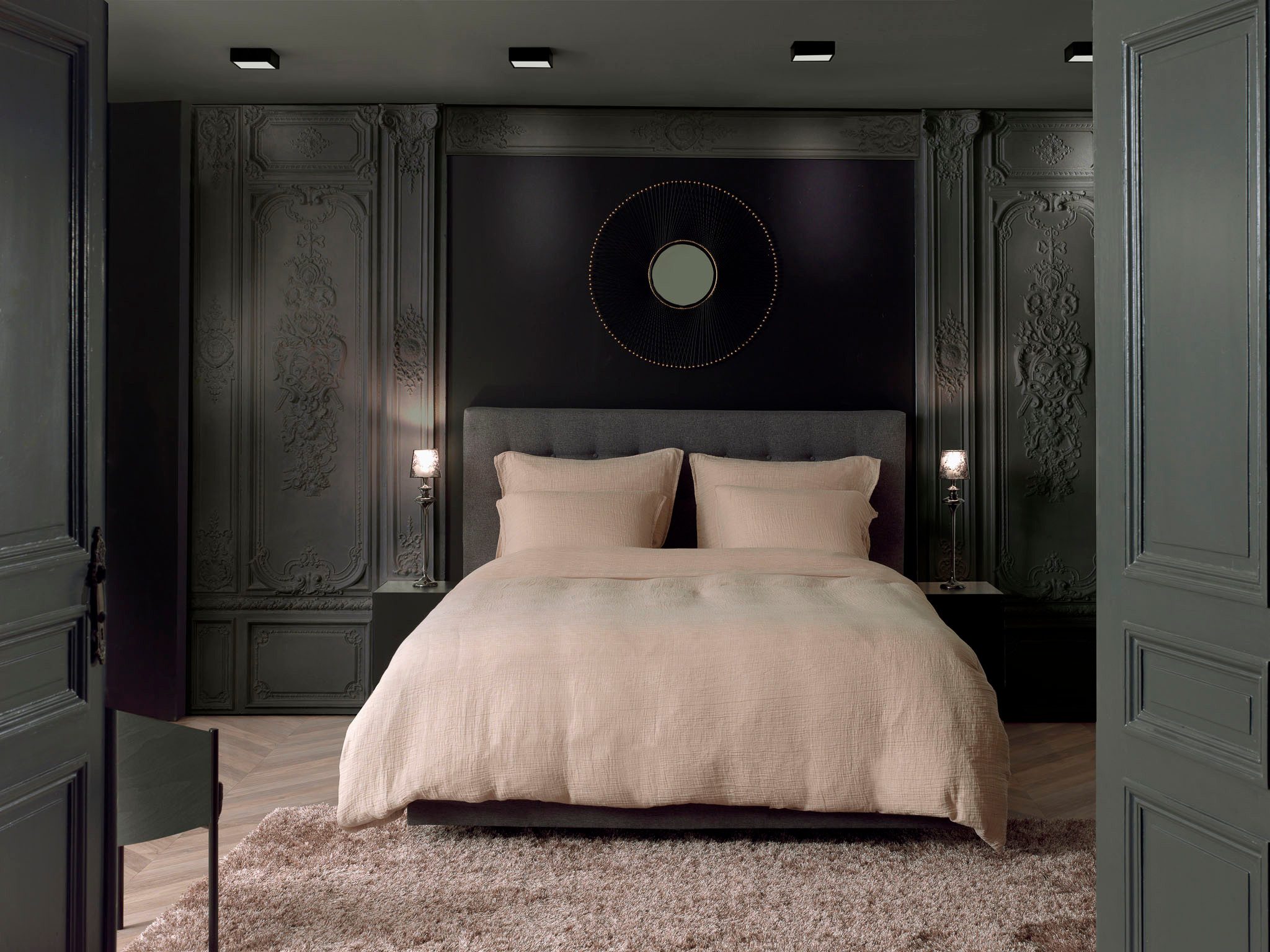 YELLOW Bettwäsche Garza, Renforcé, 2 teilig, Uni Design, 100% Baumwolle ab 135x200 cm.