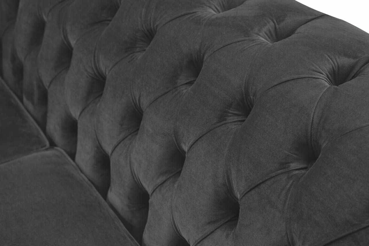 Sofas Chesterfield-Sofa, Design Couch Klassisch Chesterfield Wohnzimmer Sofa JVmoebel