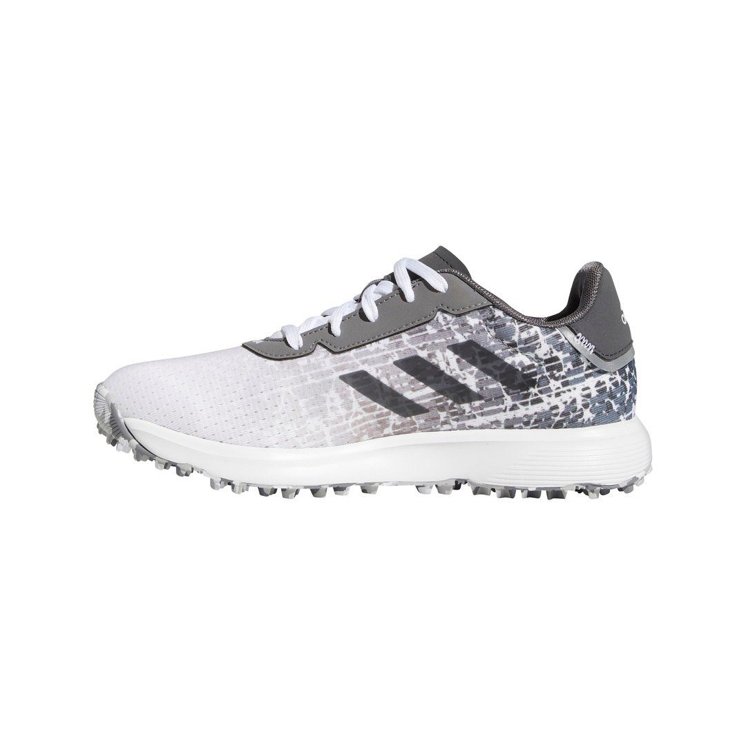 SL Obermaterial Recycling-Anteil S2G adidas Adidas Golfschuh mit Junioren mindestens einem Sportswear White/Grey von 50%