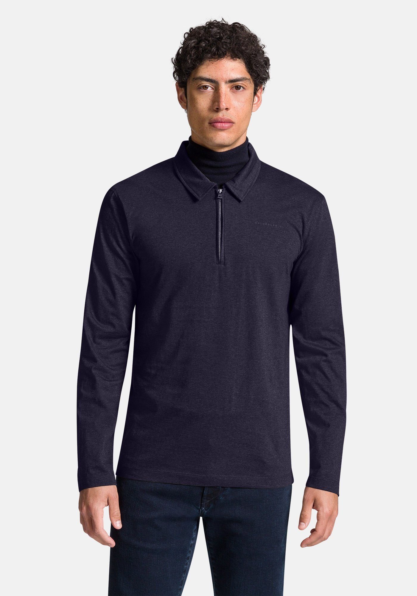 BALDESSARINI Langarm-Poloshirt Paxton